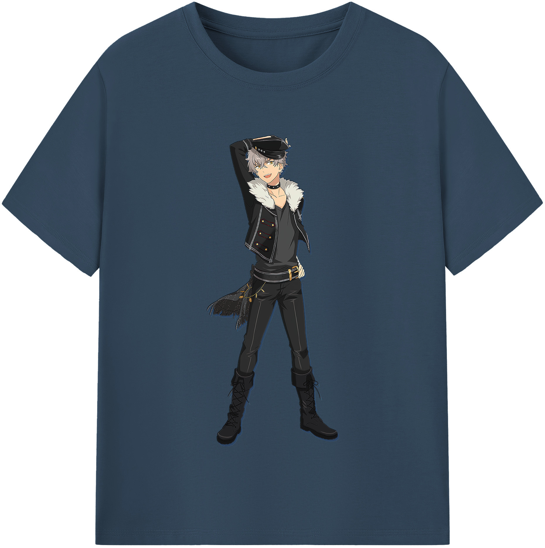 （画像用） あんさんぶるスターズ! Ensemble Stars レディースカジュアルプリントTシャツ（綿100％）