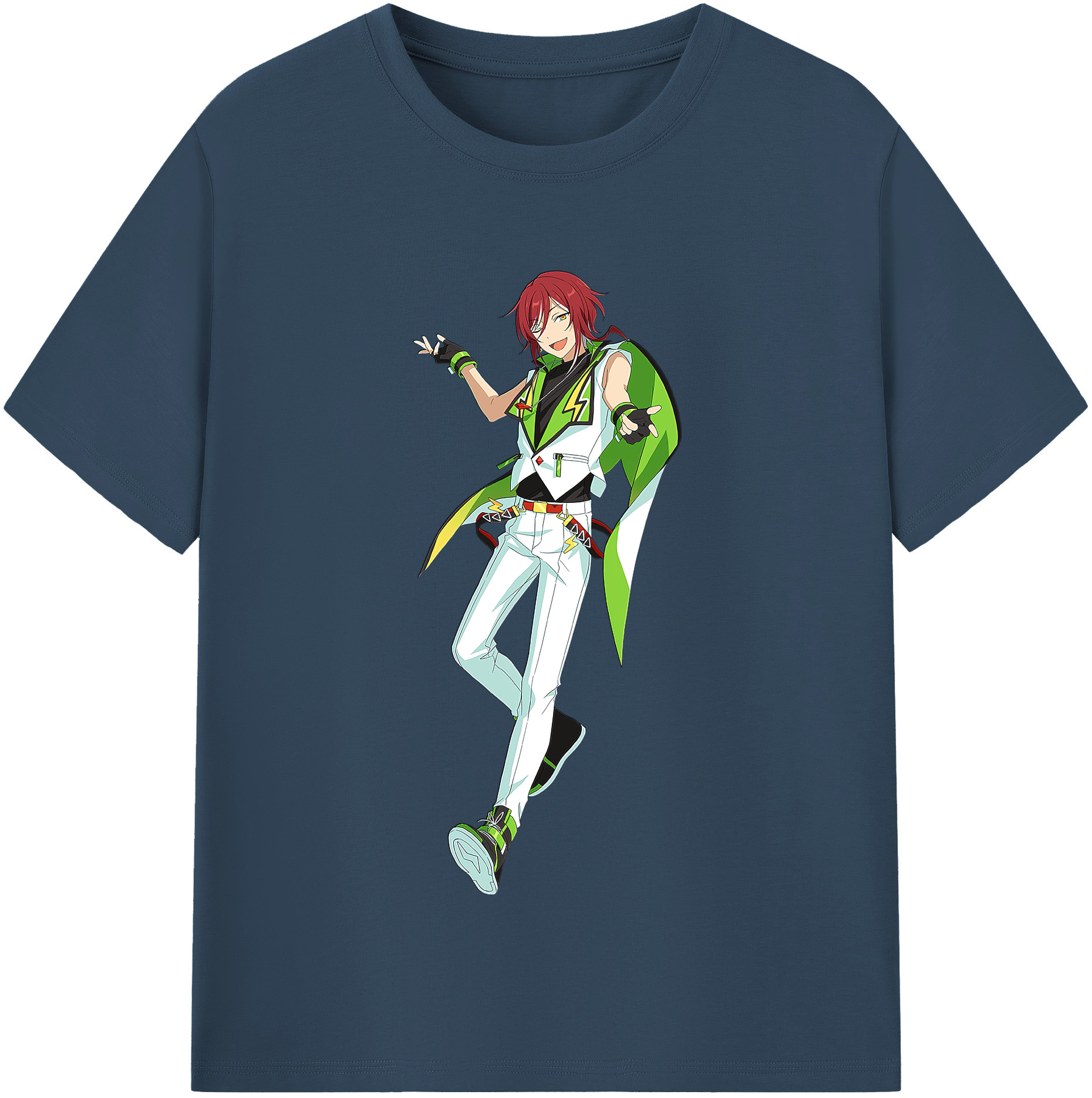 （画像用） あんさんぶるスターズ! Ensemble Stars レディースカジュアルプリントTシャツ（綿100％）