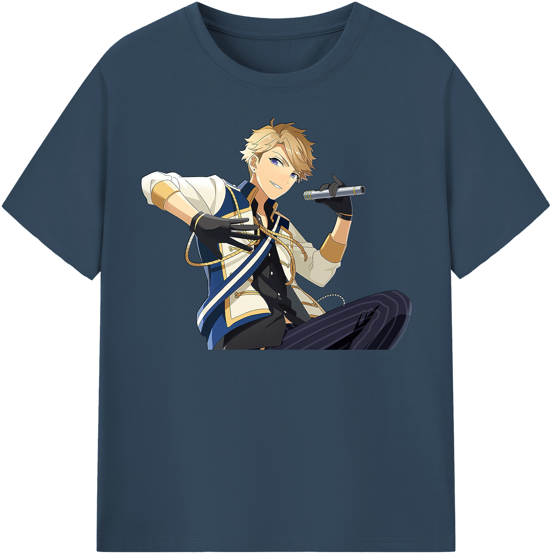 （画像用） あんさんぶるスターズ! Ensemble Stars レディースカジュアルプリントTシャツ（綿100％）