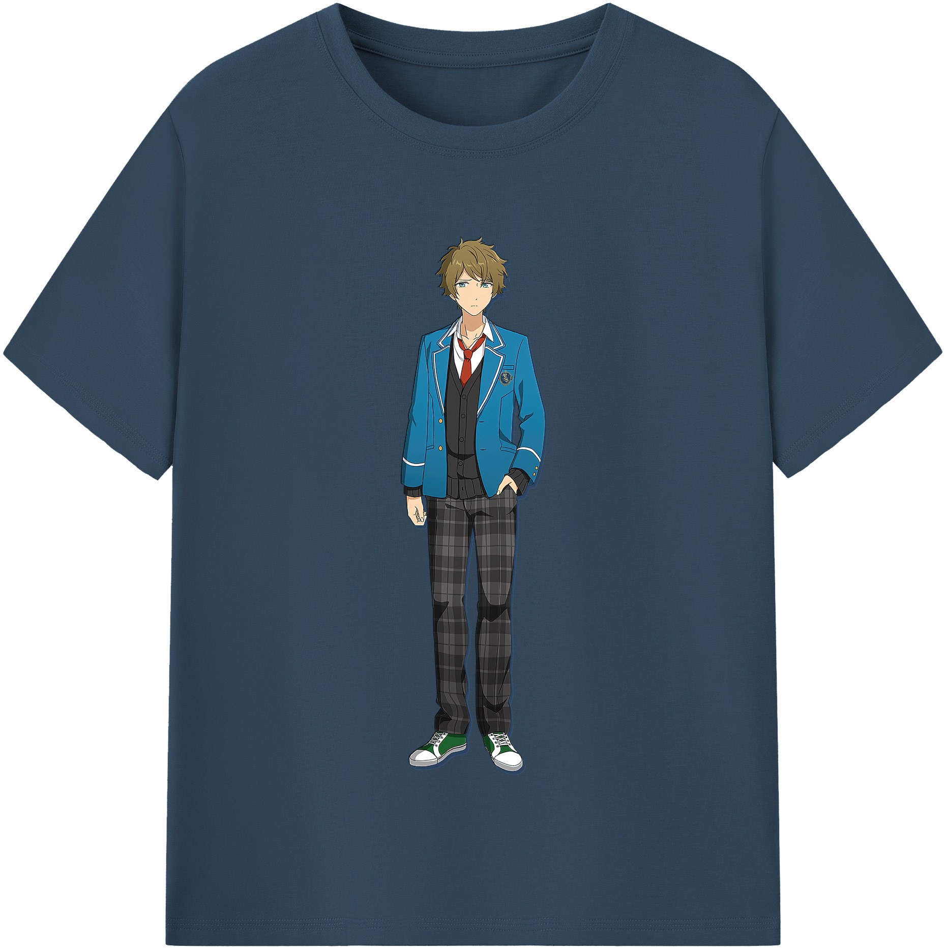（画像用） あんさんぶるスターズ! Ensemble Stars レディースカジュアルプリントTシャツ（綿100％）