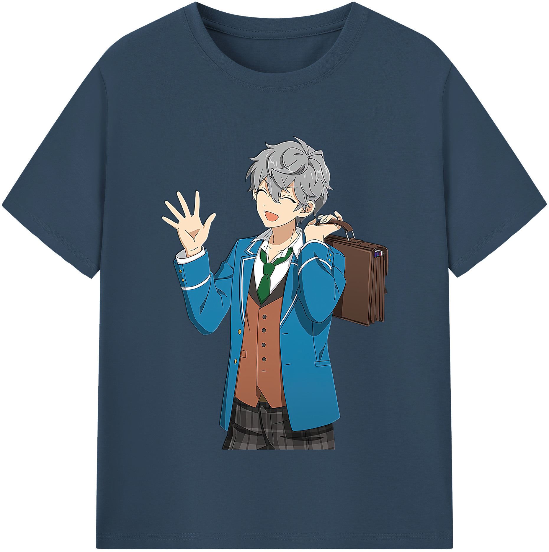 （画像用） あんさんぶるスターズ! Ensemble Stars レディースカジュアルプリントTシャツ（綿100％）