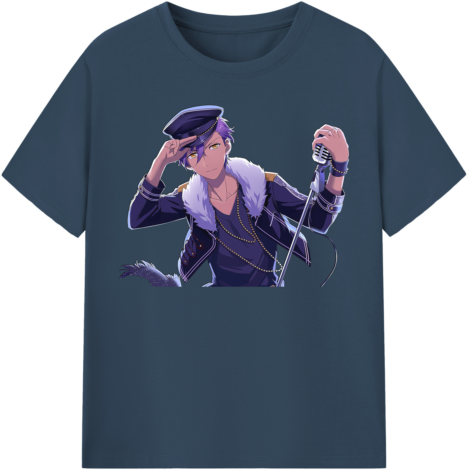 （画像用） あんさんぶるスターズ! Ensemble Stars レディースカジュアルプリントTシャツ（綿100％）