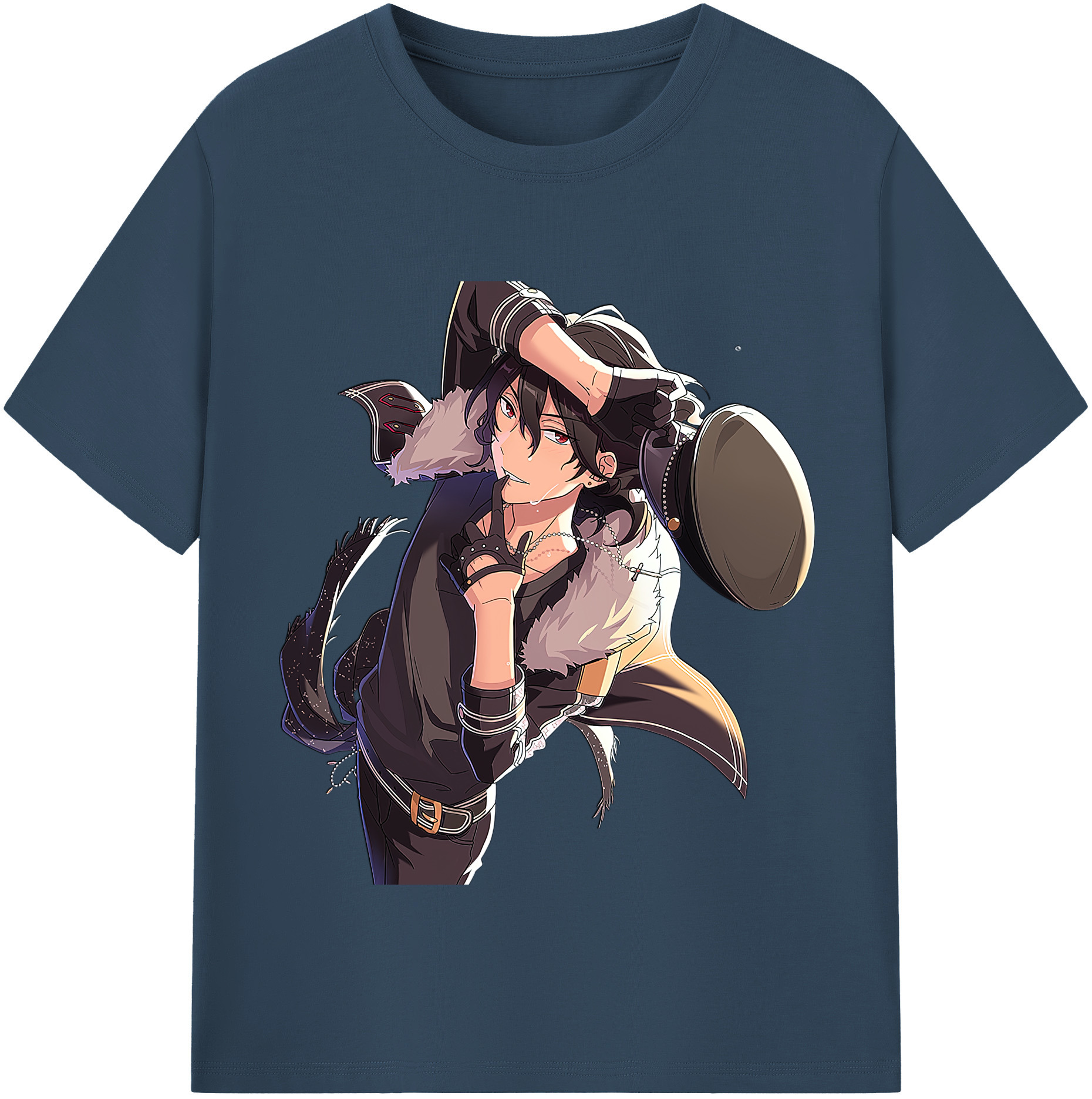 （画像用） あんさんぶるスターズ! Ensemble Stars レディースカジュアルプリントTシャツ（綿100％）