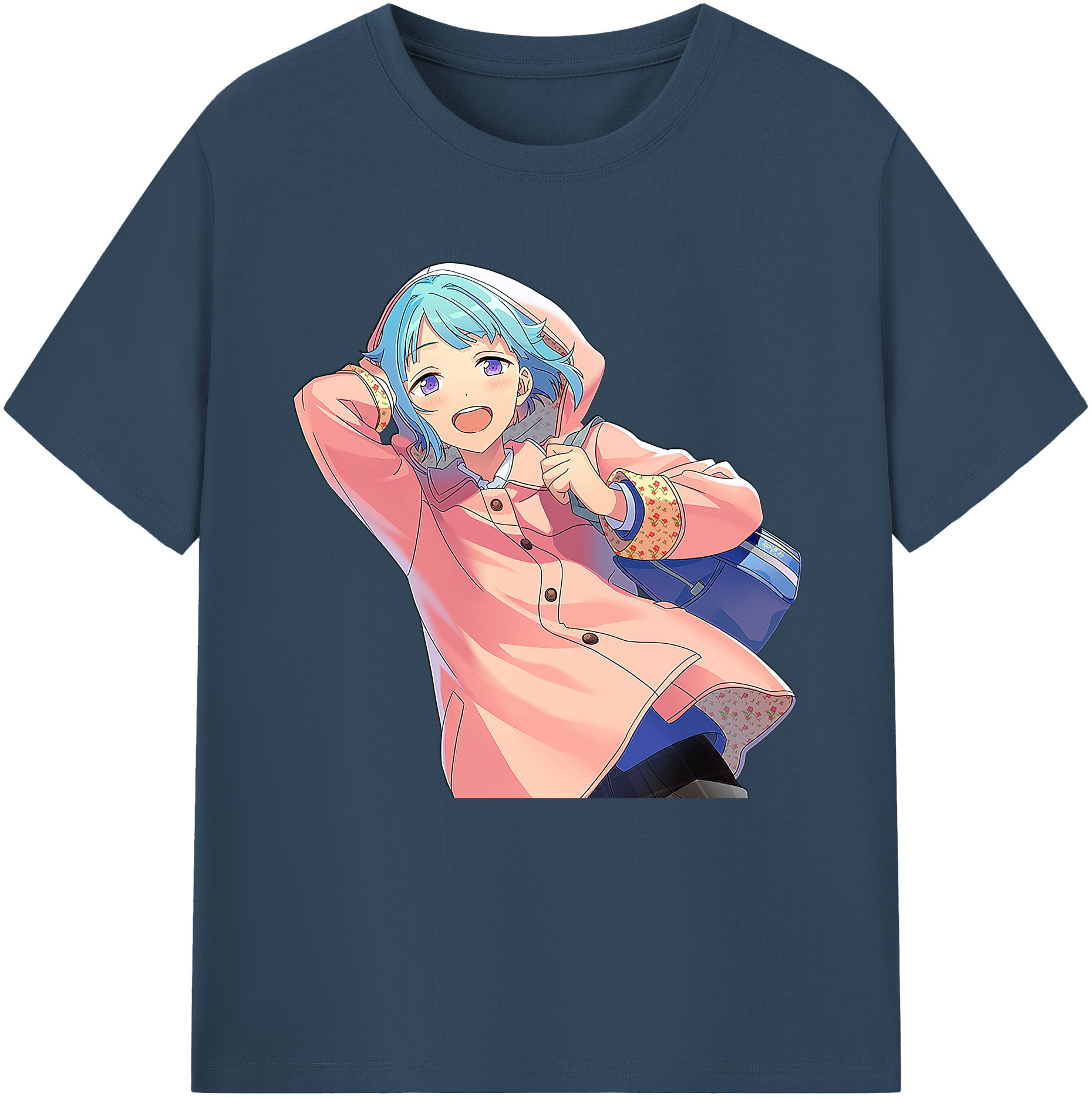 （画像用） あんさんぶるスターズ! Ensemble Stars レディースカジュアルプリントTシャツ（綿100％）