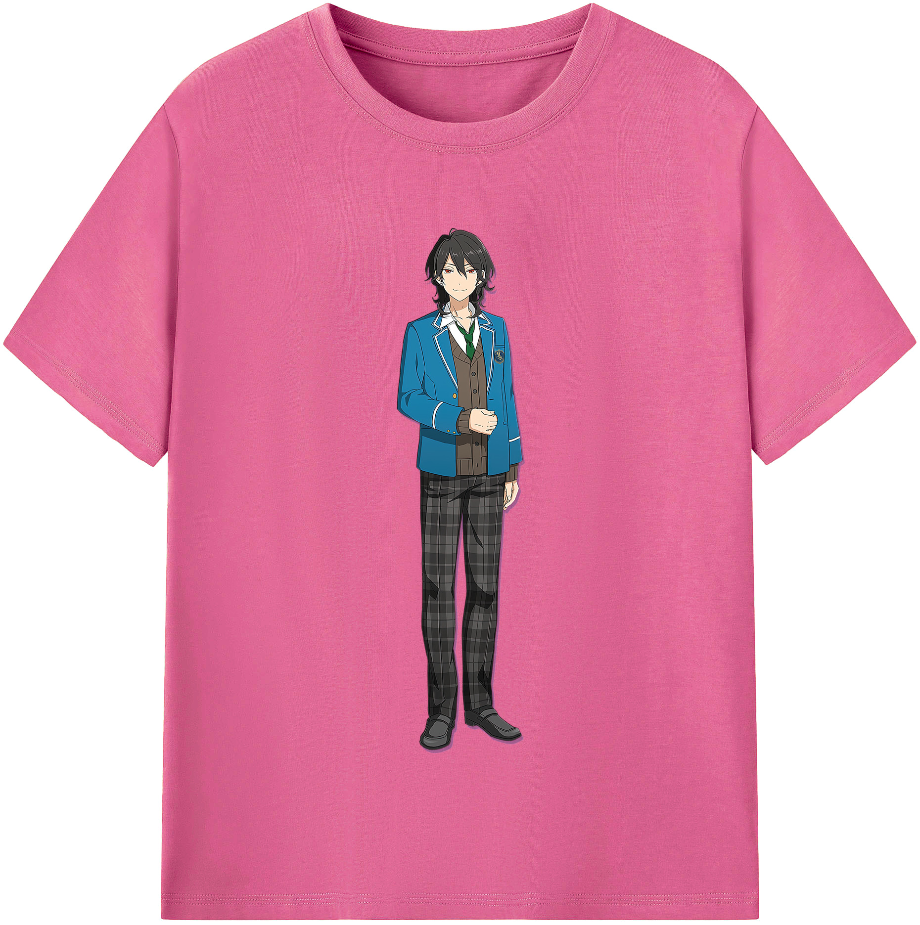 （画像用） あんさんぶるスターズ! Ensemble Stars レディースカジュアルプリントTシャツ（綿100％）