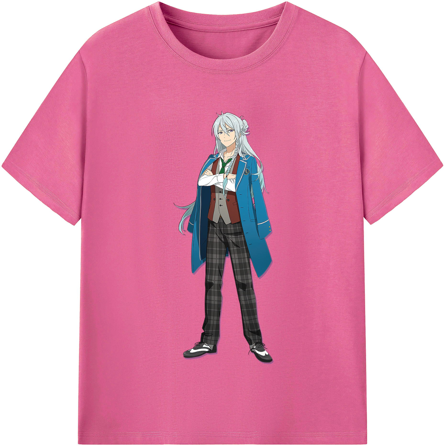 （画像用） あんさんぶるスターズ! Ensemble Stars レディースカジュアルプリントTシャツ（綿100％）