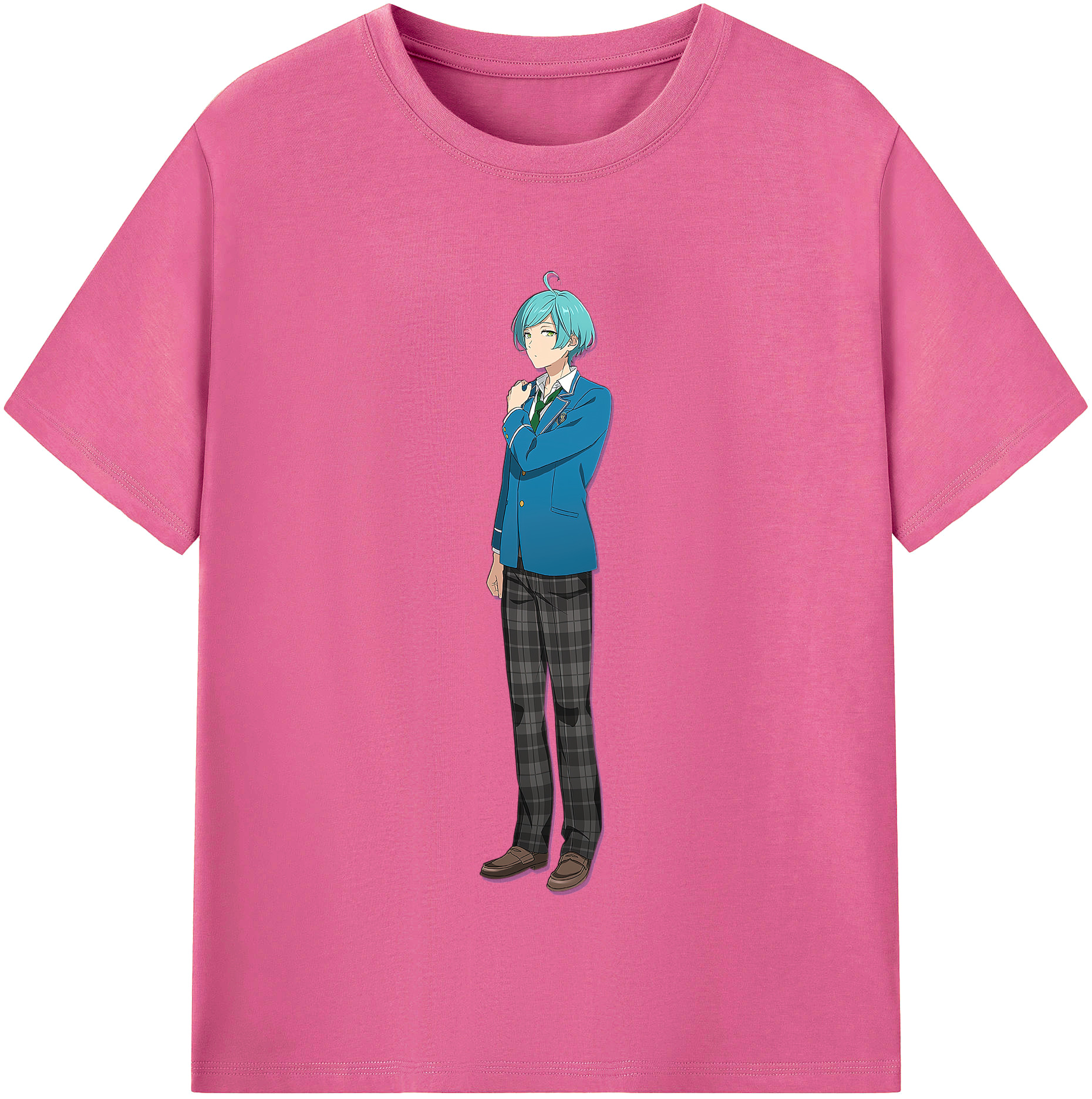 （画像用） あんさんぶるスターズ! Ensemble Stars レディースカジュアルプリントTシャツ（綿100％）