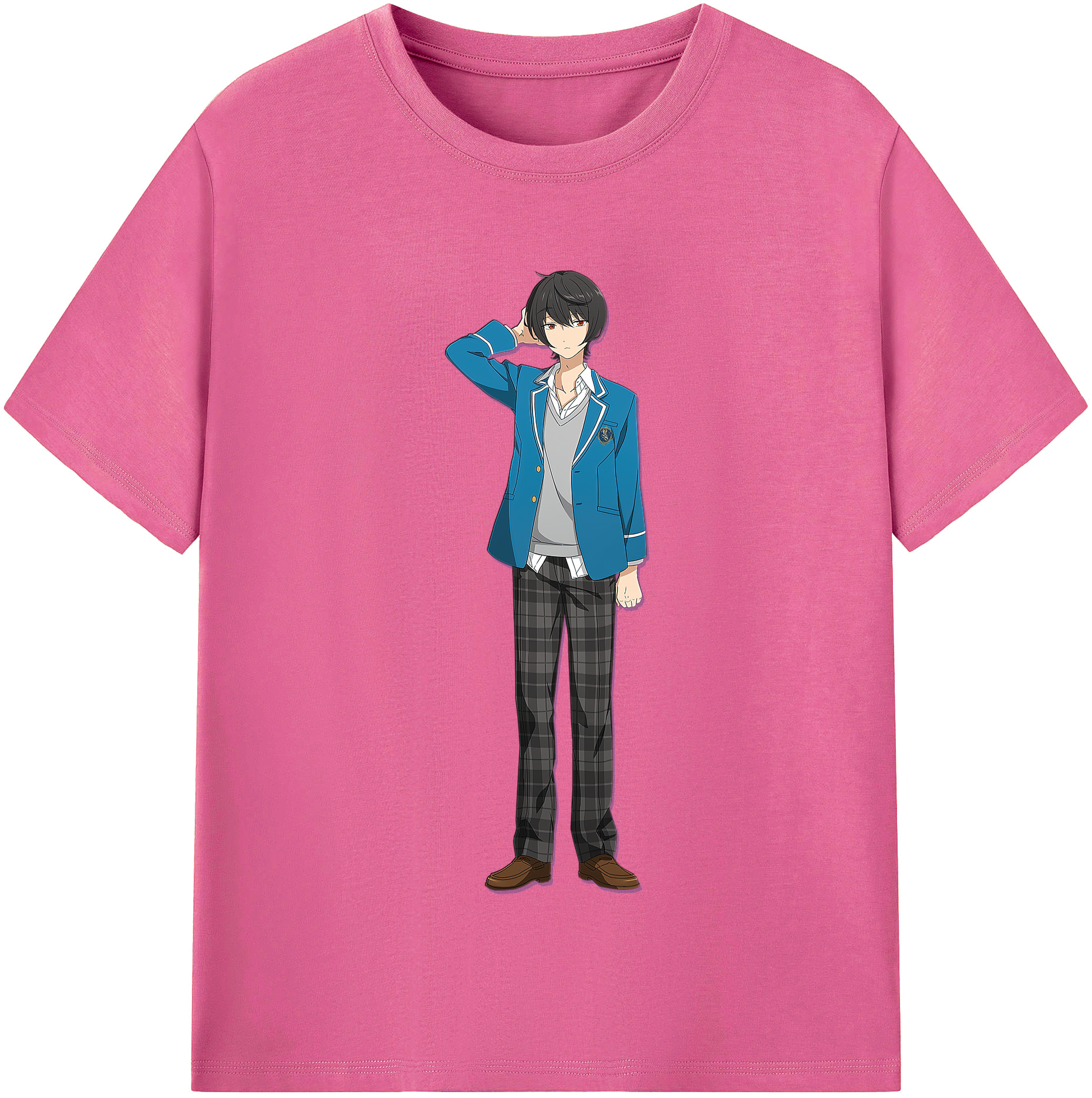 （画像用） あんさんぶるスターズ! Ensemble Stars レディースカジュアルプリントTシャツ（綿100％）