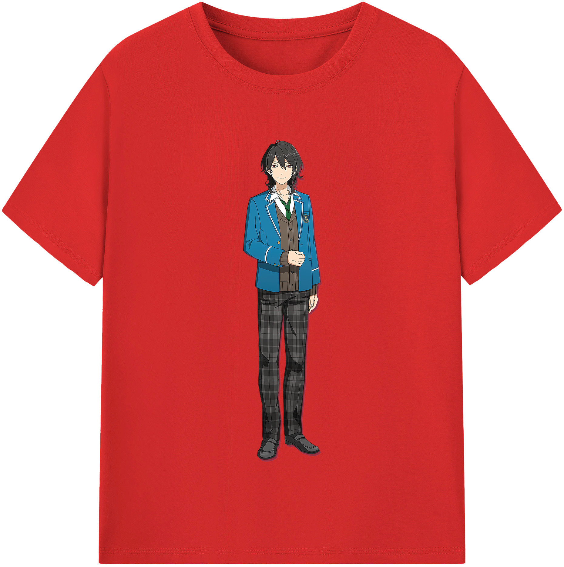 （画像用） あんさんぶるスターズ! Ensemble Stars レディースカジュアルプリントTシャツ（綿100％）