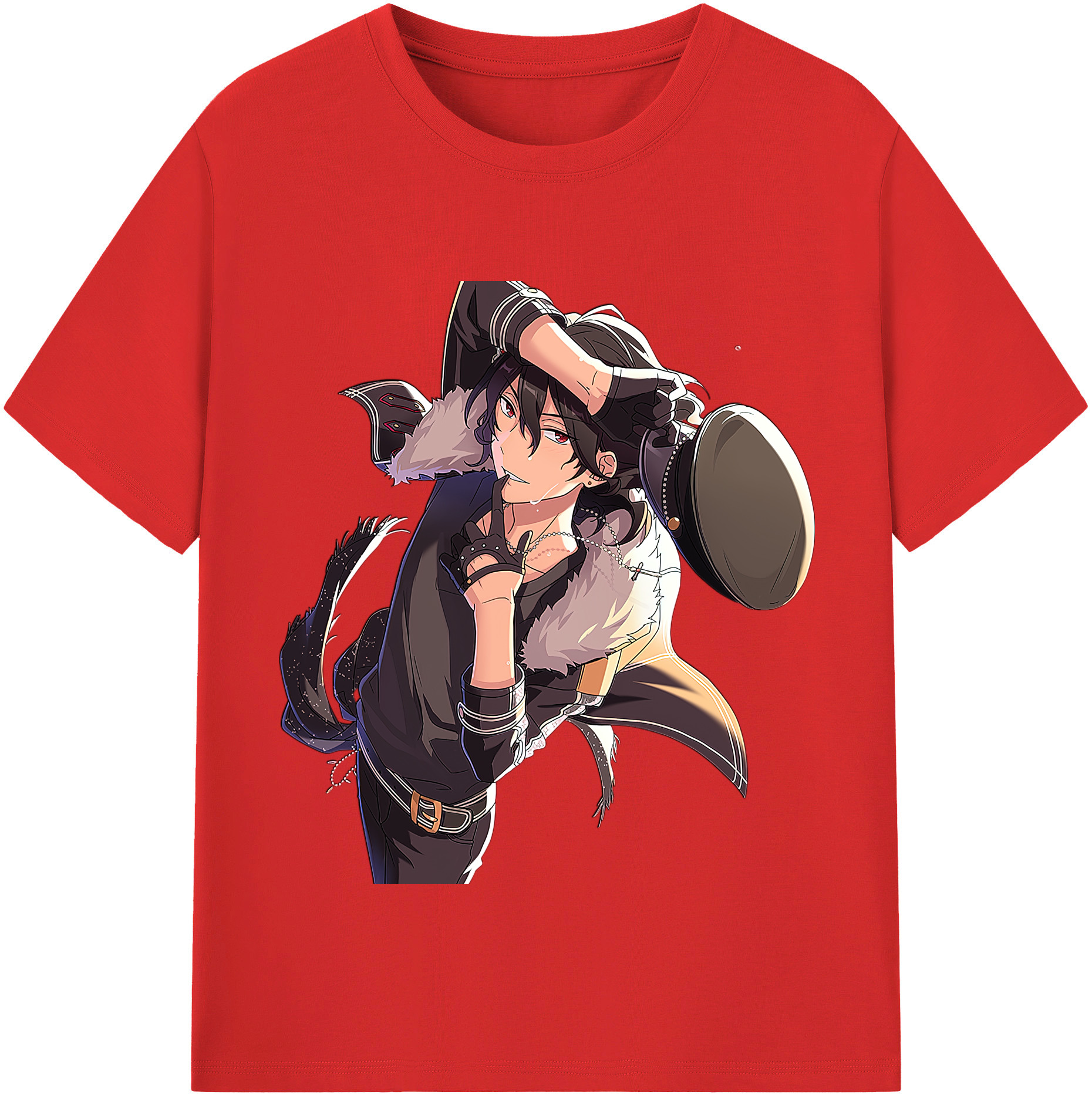 （画像用） あんさんぶるスターズ! Ensemble Stars レディースカジュアルプリントTシャツ（綿100％）