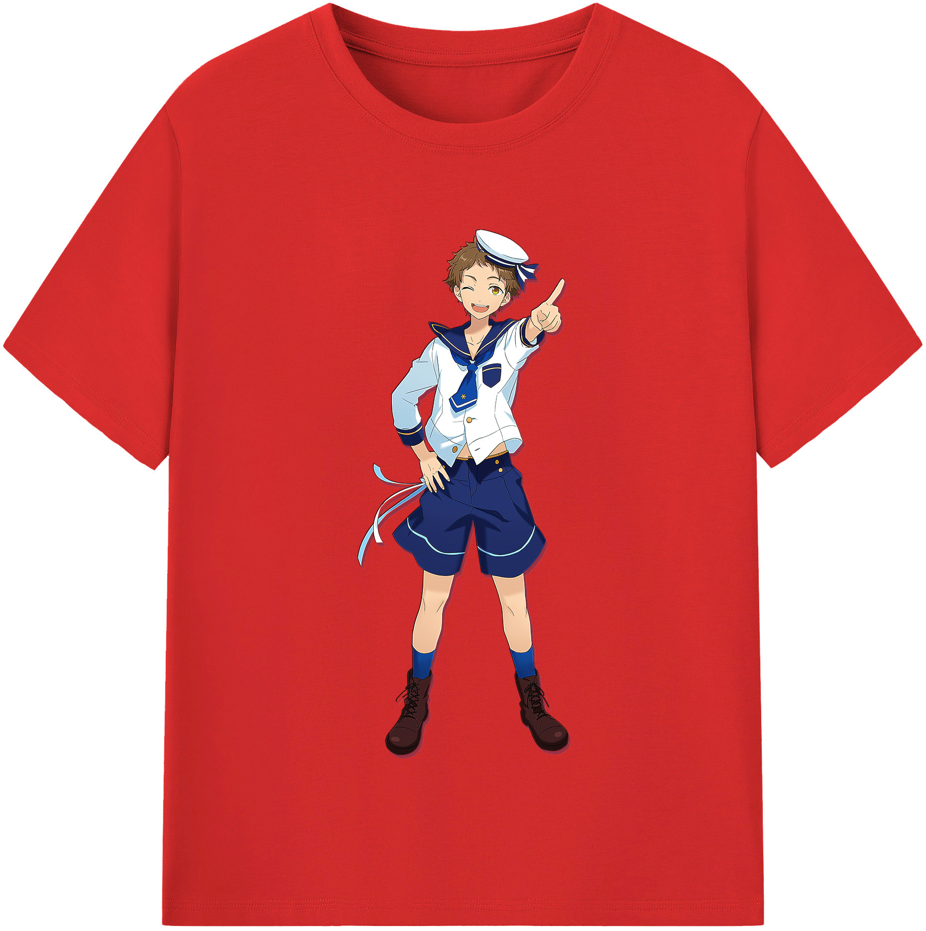 （画像用） あんさんぶるスターズ! Ensemble Stars レディースカジュアルプリントTシャツ（綿100％）