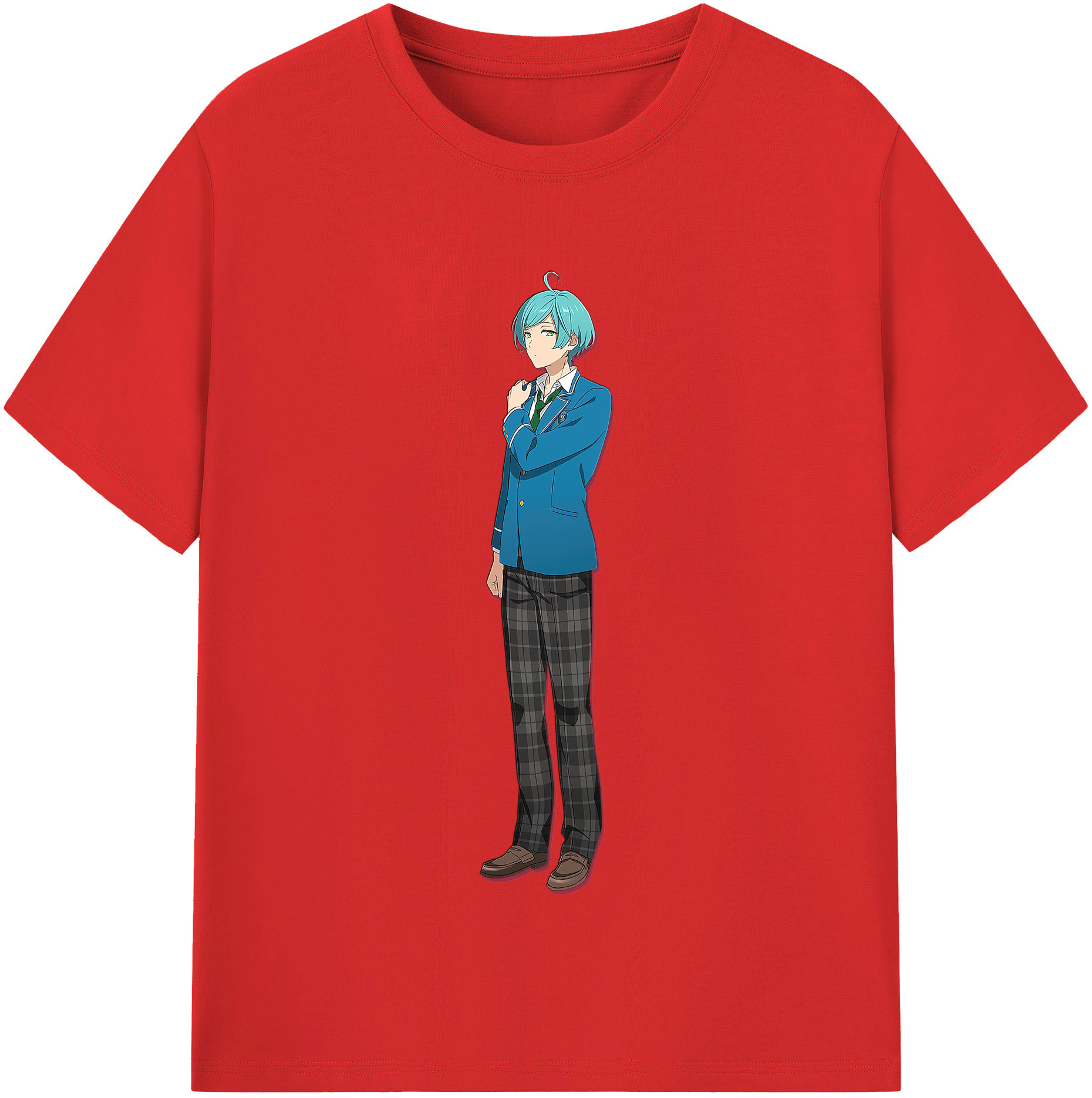 （画像用） あんさんぶるスターズ! Ensemble Stars レディースカジュアルプリントTシャツ（綿100％）