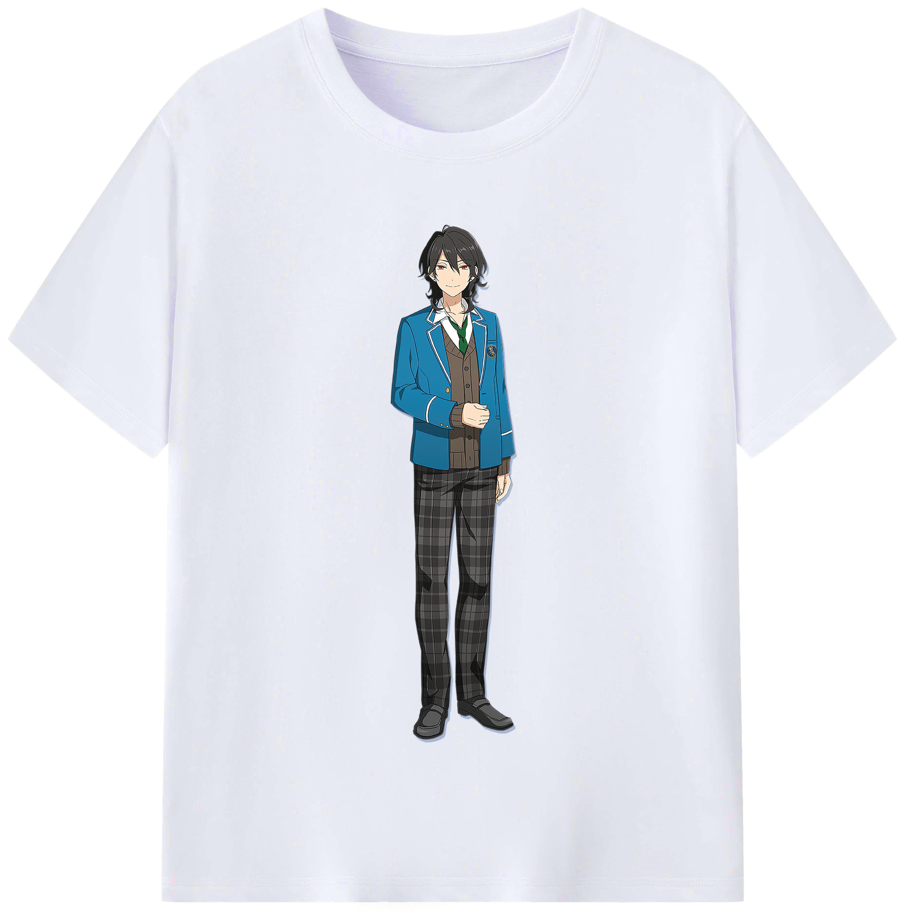 （画像用） あんさんぶるスターズ! Ensemble Stars レディースカジュアルプリントTシャツ（綿100％）