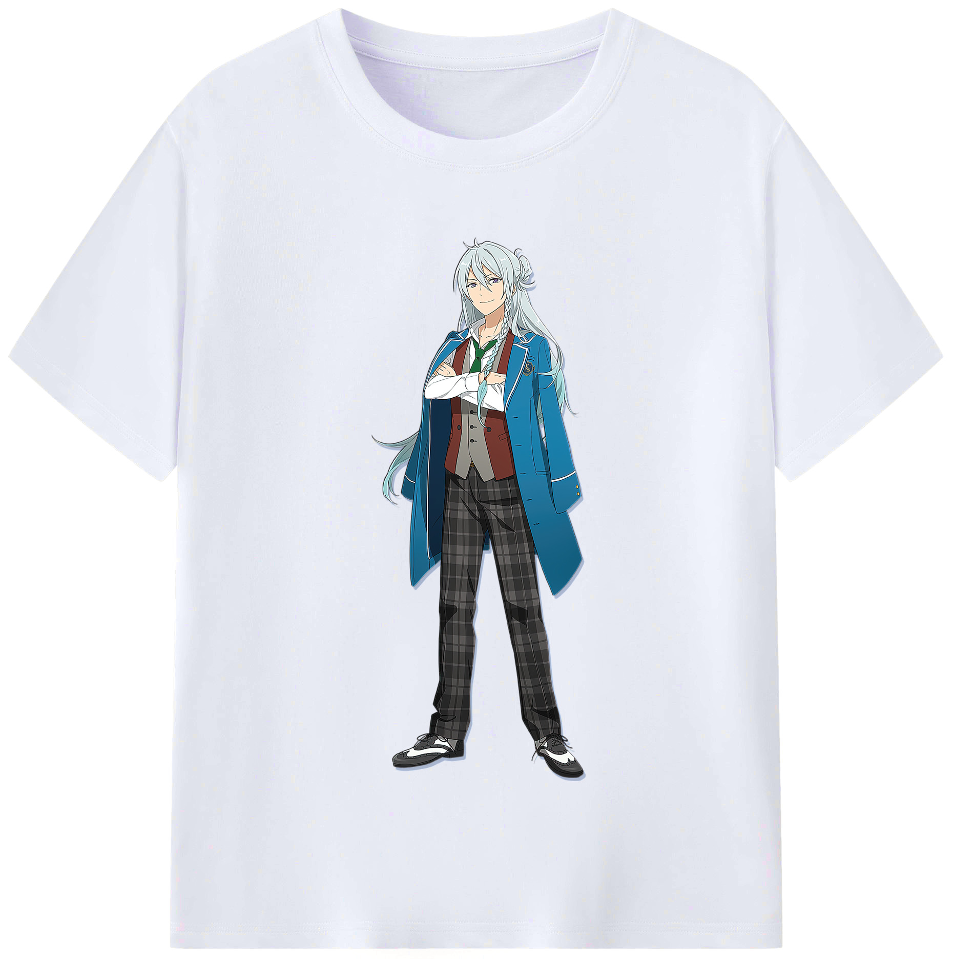 （画像用） あんさんぶるスターズ! Ensemble Stars レディースカジュアルプリントTシャツ（綿100％）