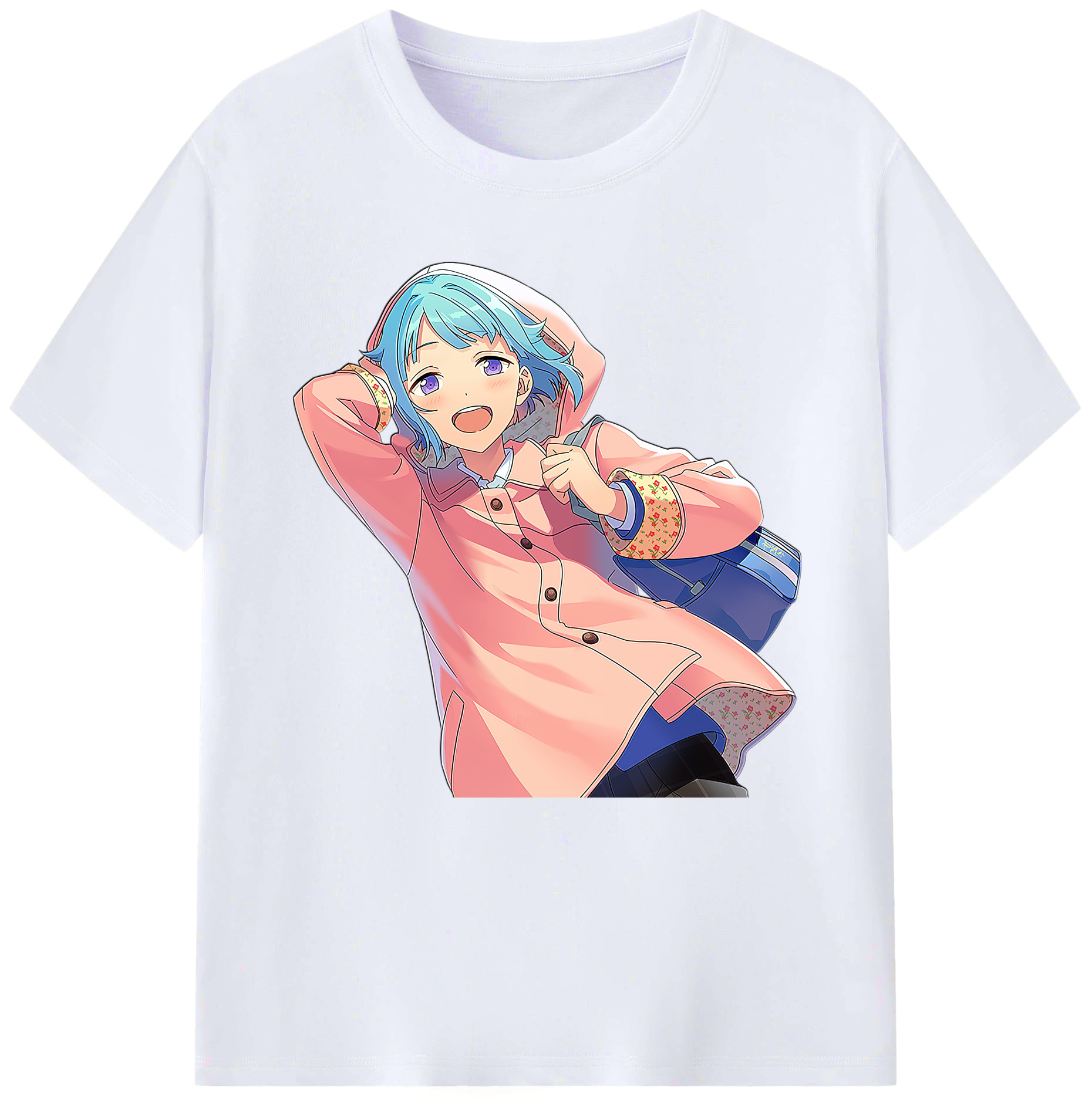 （画像用） あんさんぶるスターズ! Ensemble Stars レディースカジュアルプリントTシャツ（綿100％）