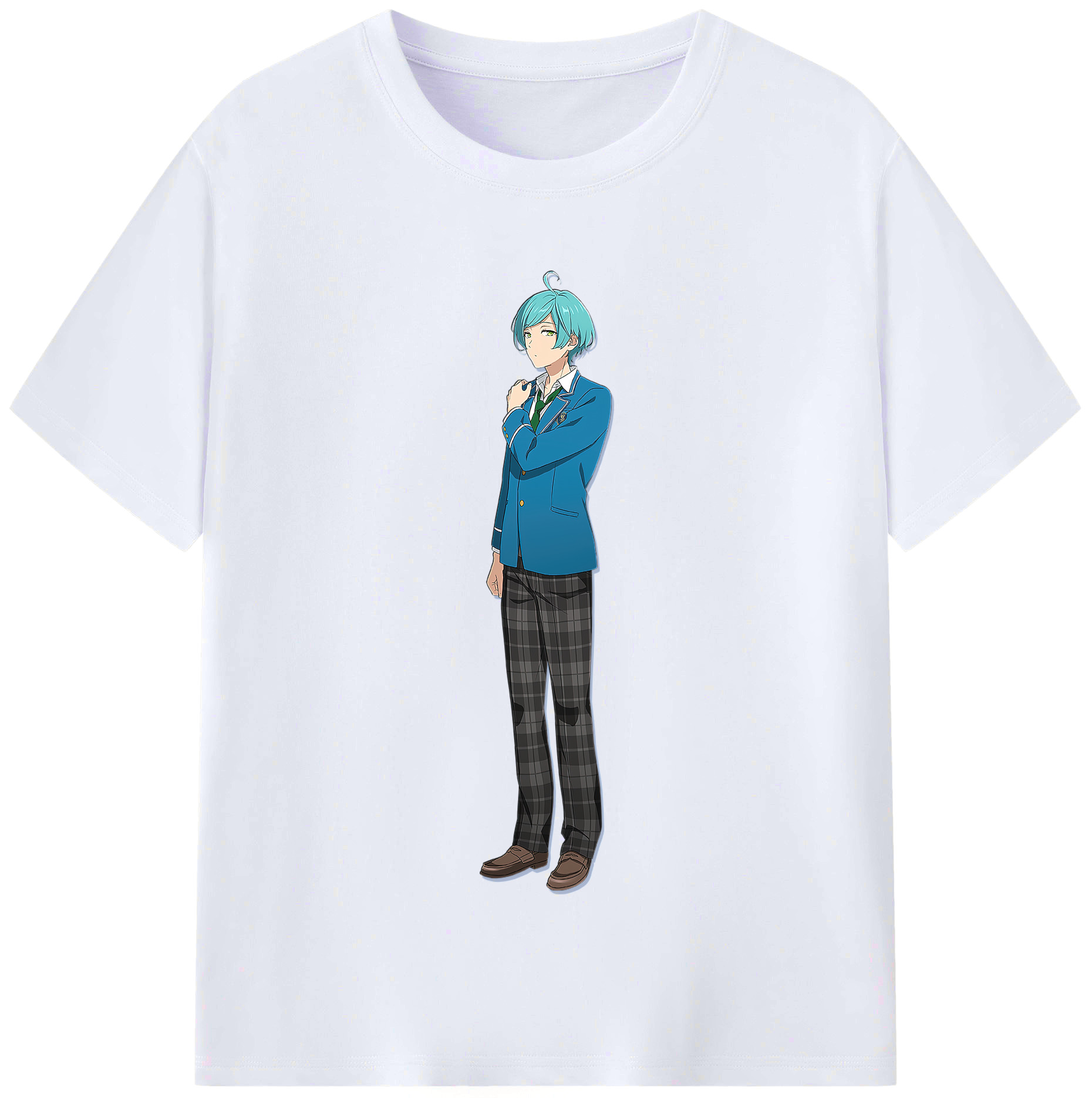 （画像用） あんさんぶるスターズ! Ensemble Stars レディースカジュアルプリントTシャツ（綿100％）