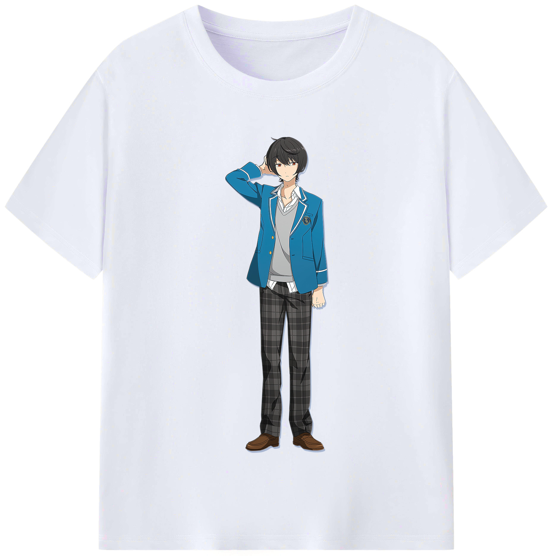 （画像用） あんさんぶるスターズ! Ensemble Stars レディースカジュアルプリントTシャツ（綿100％）