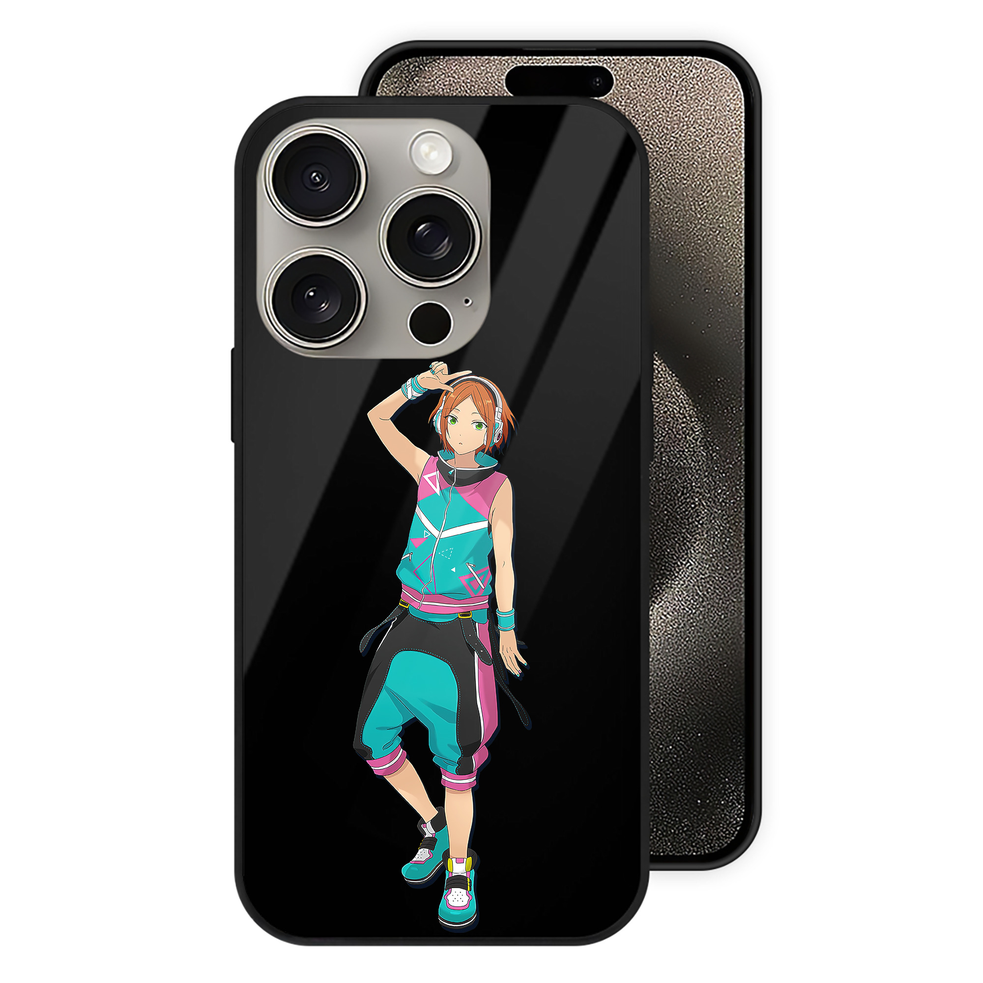 （画像用） あんさんぶるスターズ! Ensemble Stars 【iPhone15Pro対応】スマホケース 耐衝撃＆黄変防止 背面ガラス