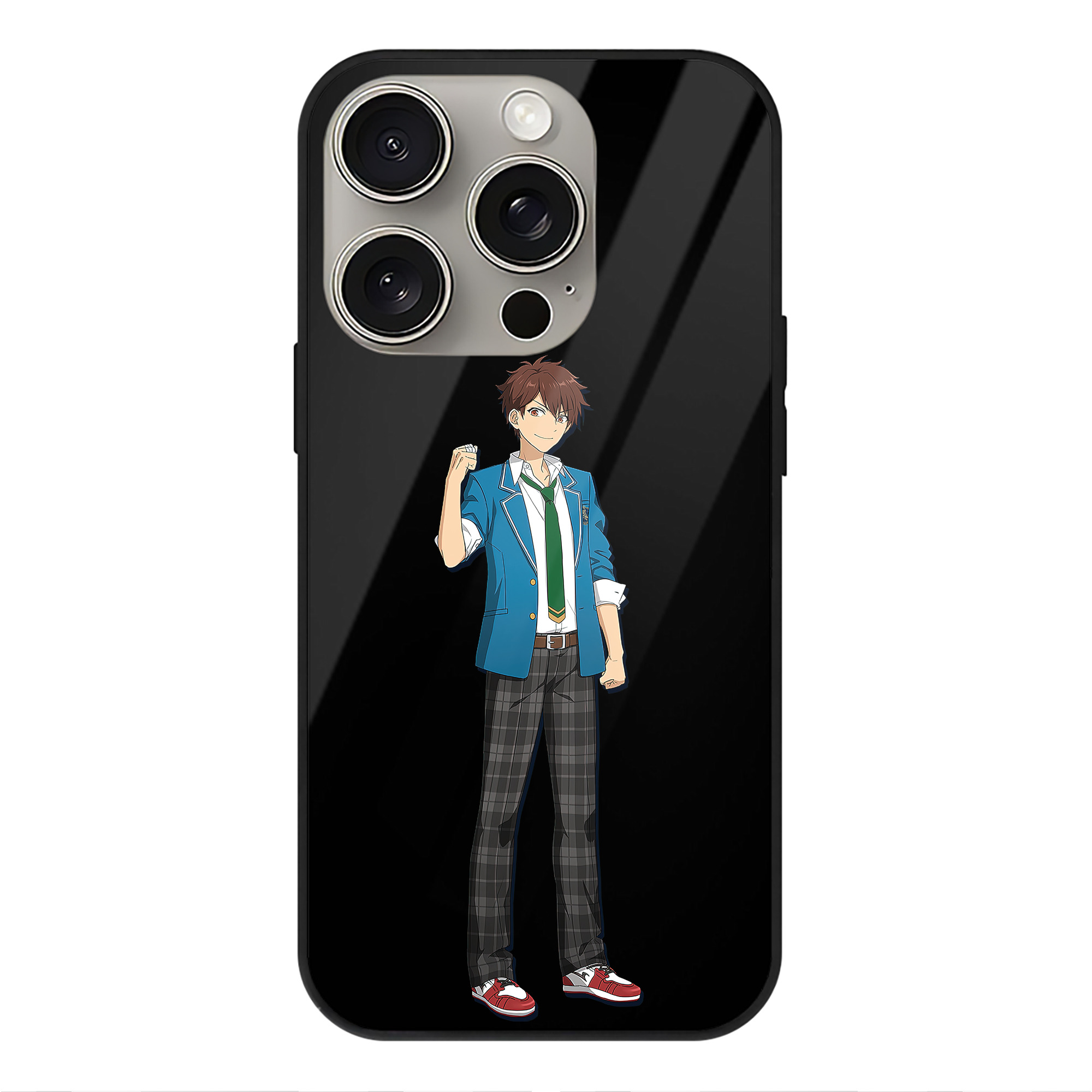 （画像用） あんさんぶるスターズ! Ensemble Stars 【iPhone15Pro対応】スマホケース 耐衝撃＆黄変防止 背面ガラス