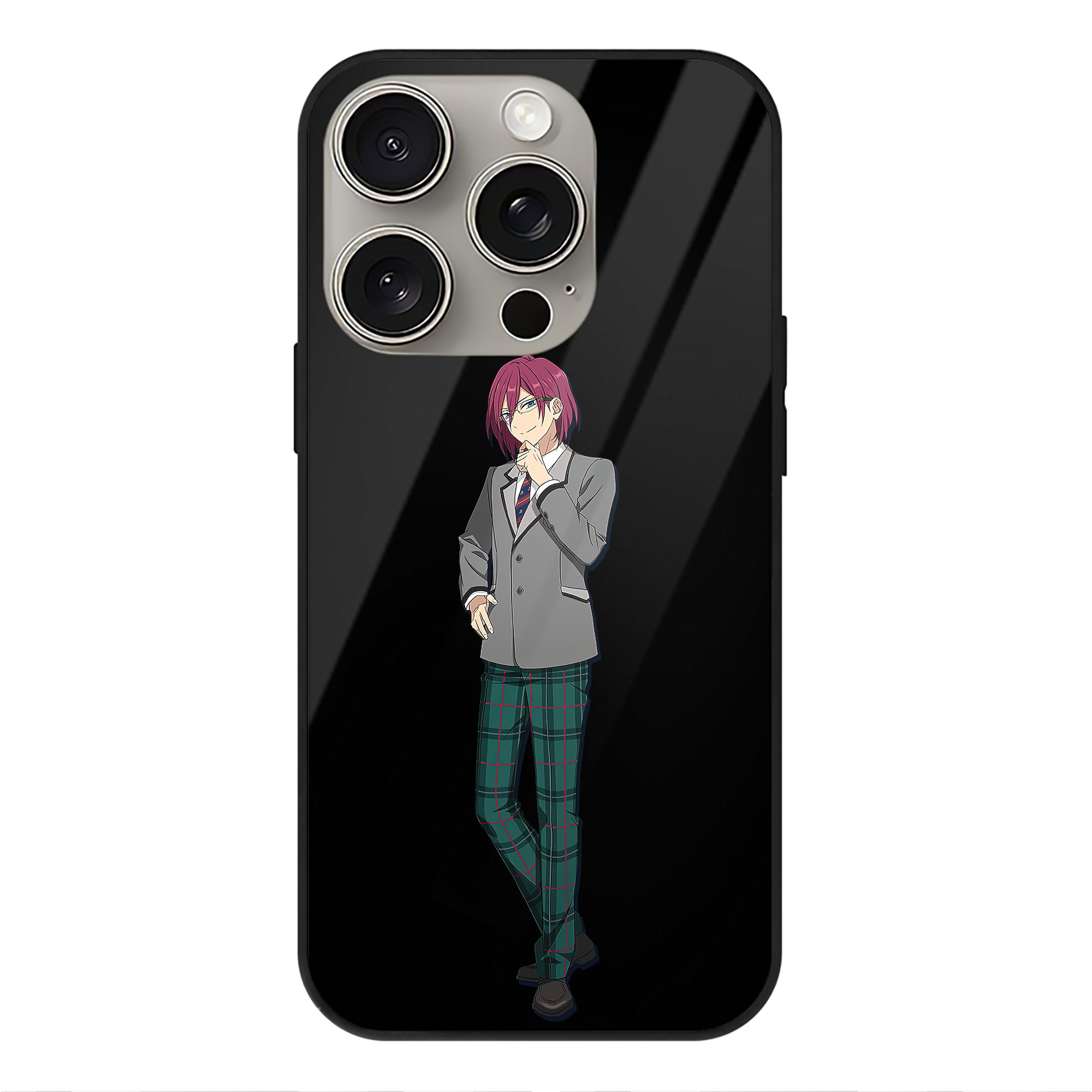 （画像用） あんさんぶるスターズ! Ensemble Stars 【iPhone15Pro対応】スマホケース 耐衝撃＆黄変防止 背面ガラス