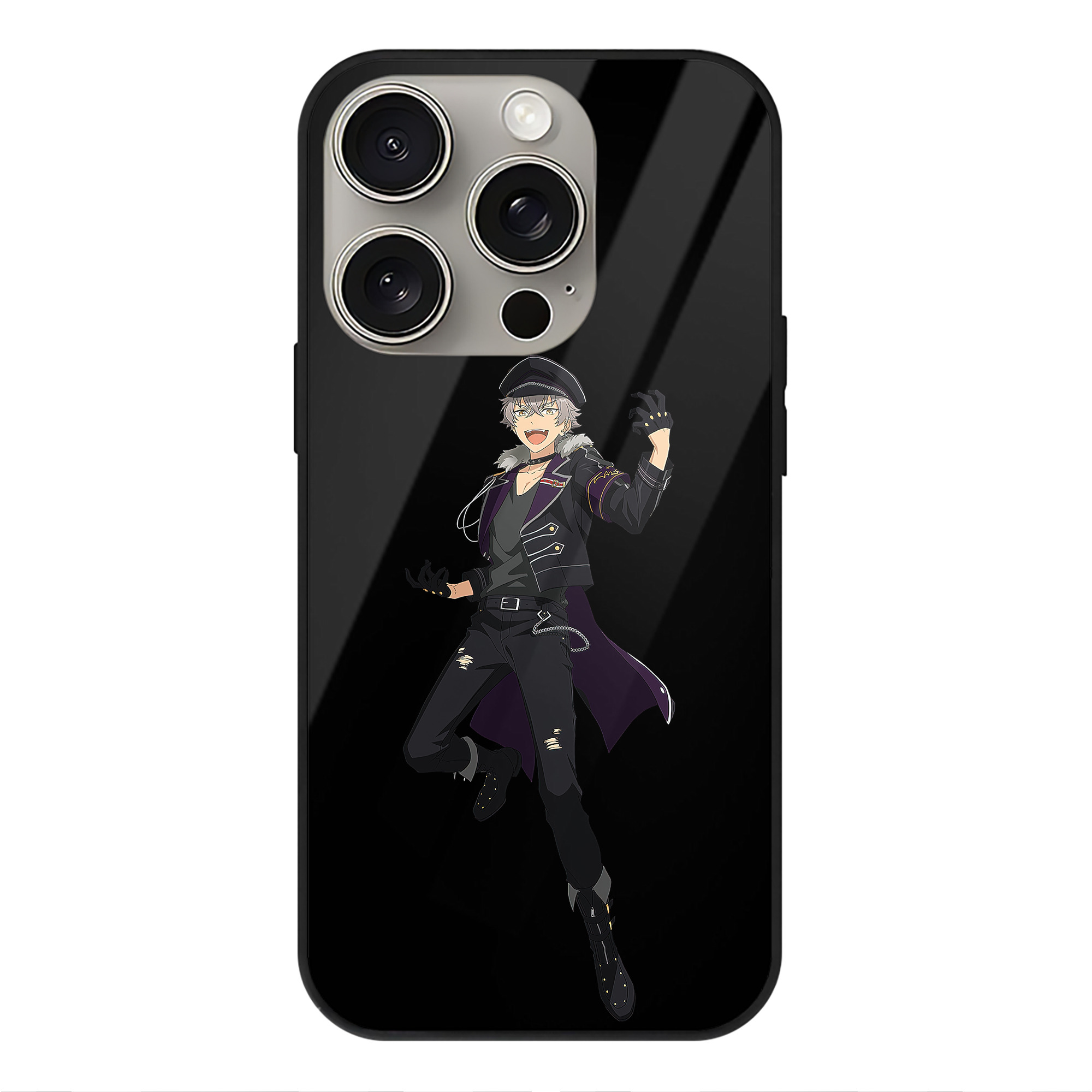 （画像用） あんさんぶるスターズ! Ensemble Stars 【iPhone15Pro対応】スマホケース 耐衝撃＆黄変防止 背面ガラス
