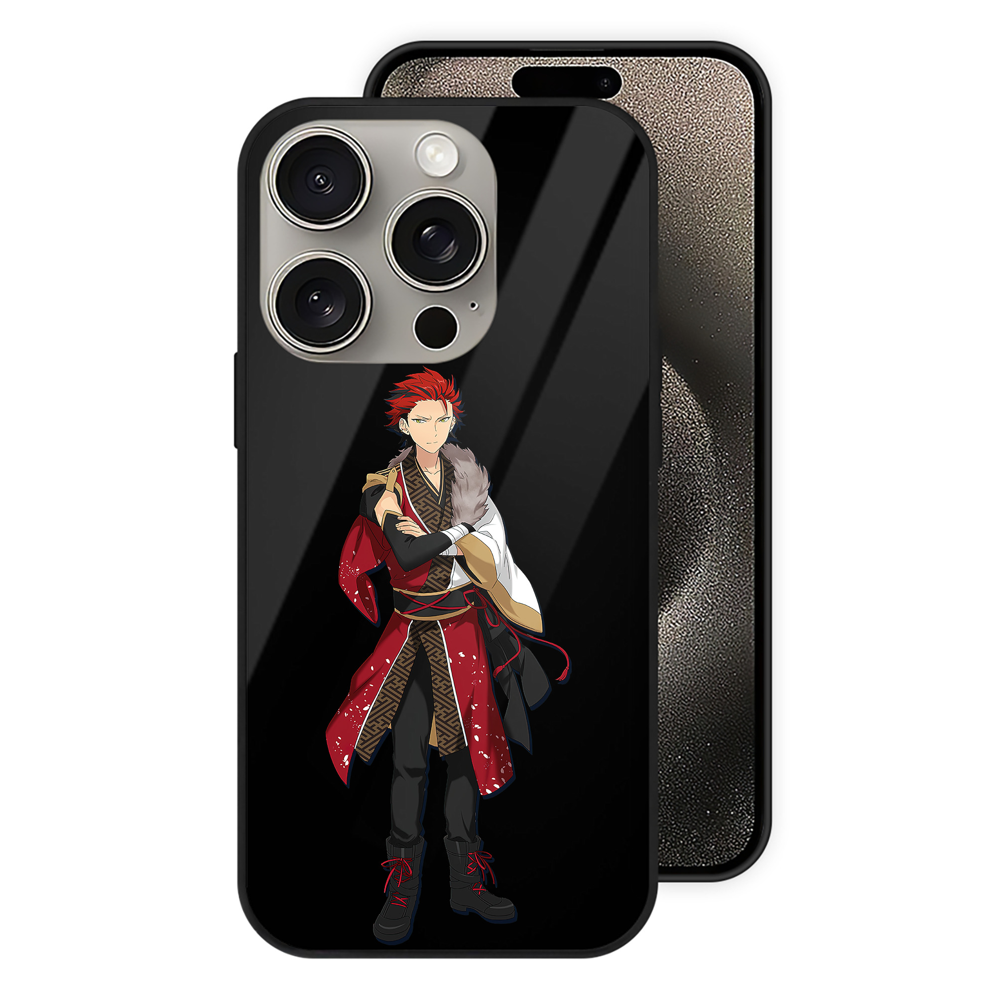 （画像用） あんさんぶるスターズ! Ensemble Stars 【iPhone15Pro対応】スマホケース 耐衝撃＆黄変防止 背面ガラス
