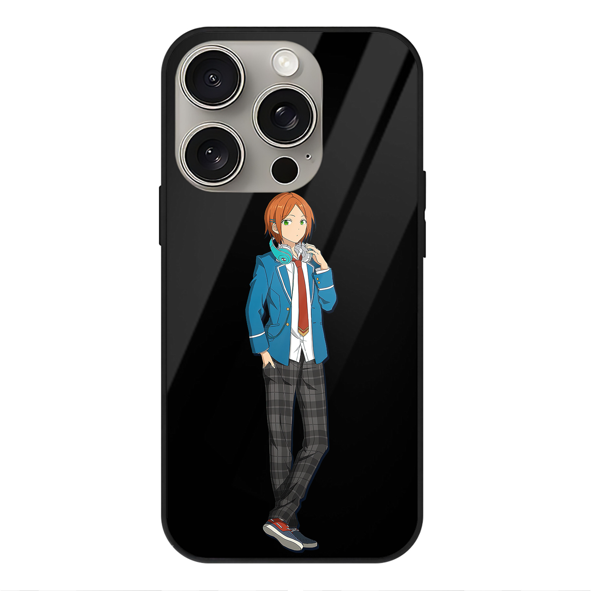 （画像用） あんさんぶるスターズ! Ensemble Stars 【iPhone15Pro対応】スマホケース 耐衝撃＆黄変防止 背面ガラス