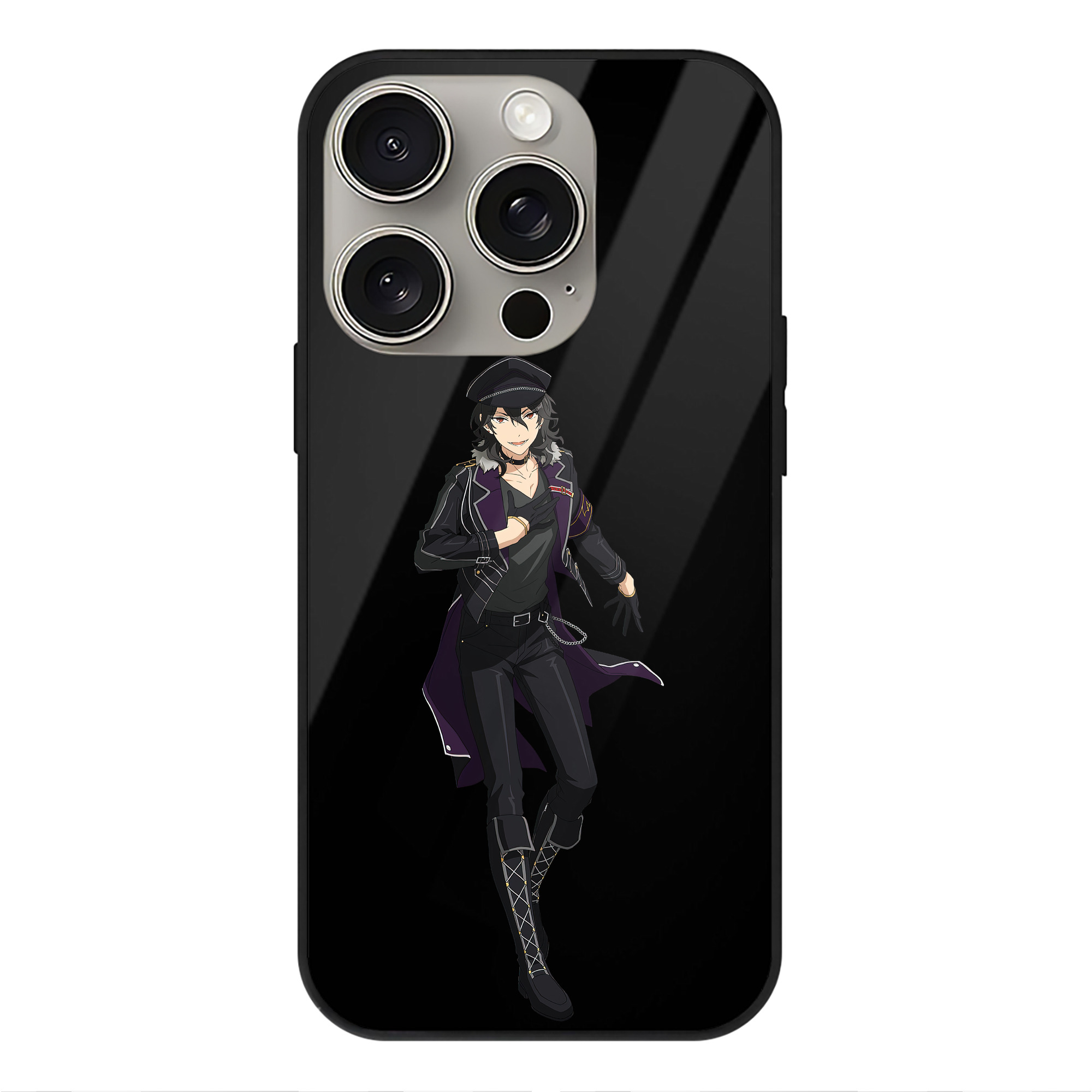 （画像用） あんさんぶるスターズ! Ensemble Stars 【iPhone15Pro対応】スマホケース 耐衝撃＆黄変防止 背面ガラス
