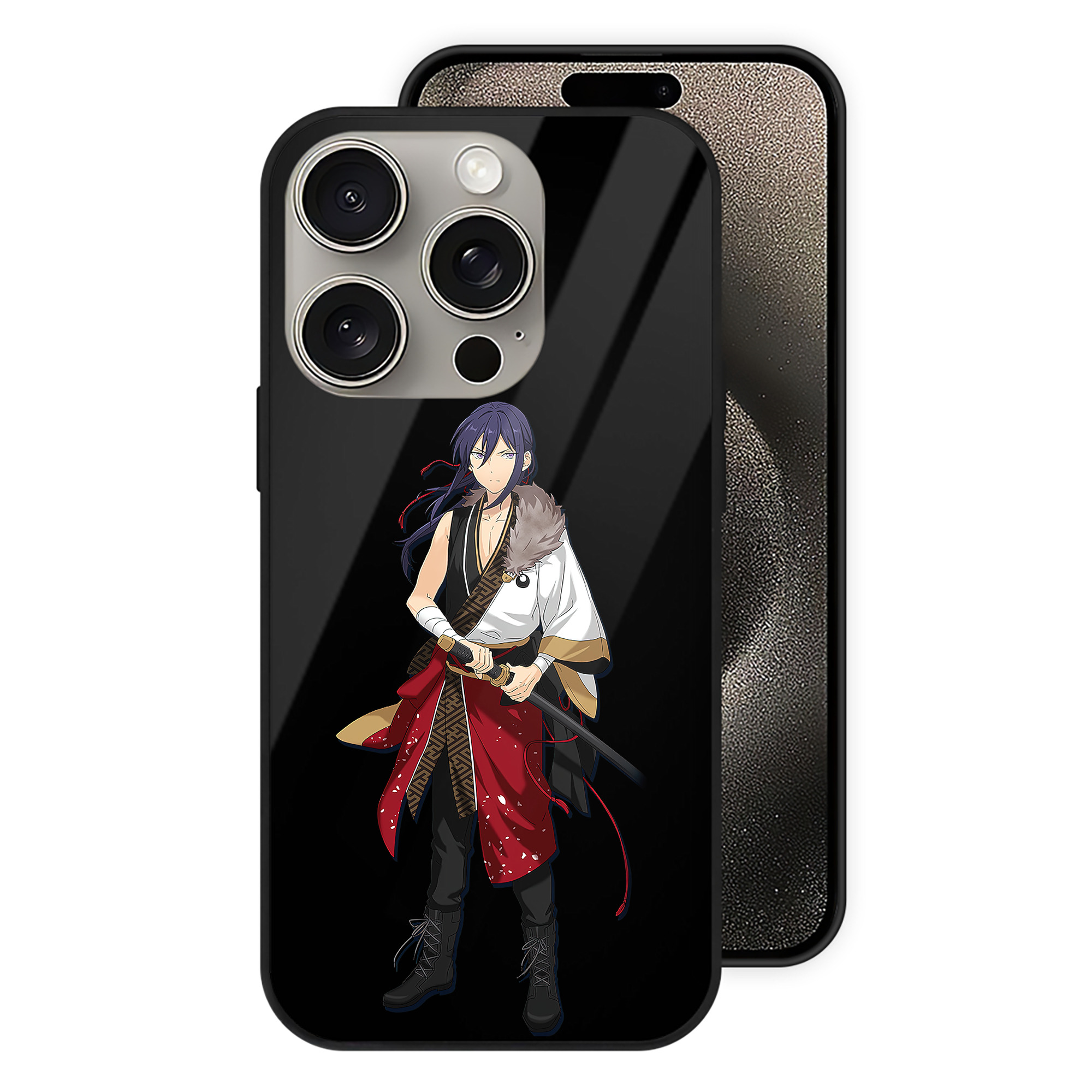 （画像用） あんさんぶるスターズ! Ensemble Stars 【iPhone15Pro対応】スマホケース 耐衝撃＆黄変防止 背面ガラス
