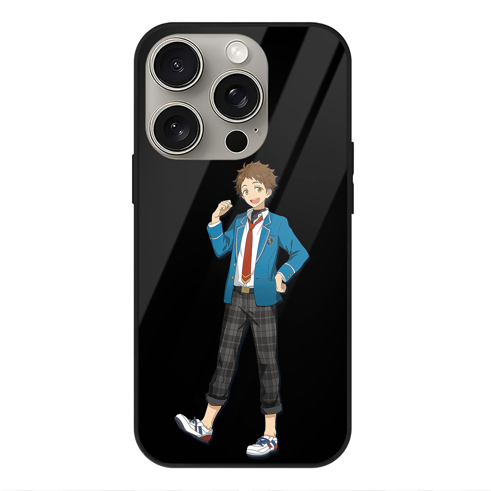 （画像用） あんさんぶるスターズ! Ensemble Stars 【iPhone15Pro対応】スマホケース 耐衝撃＆黄変防止 背面ガラス