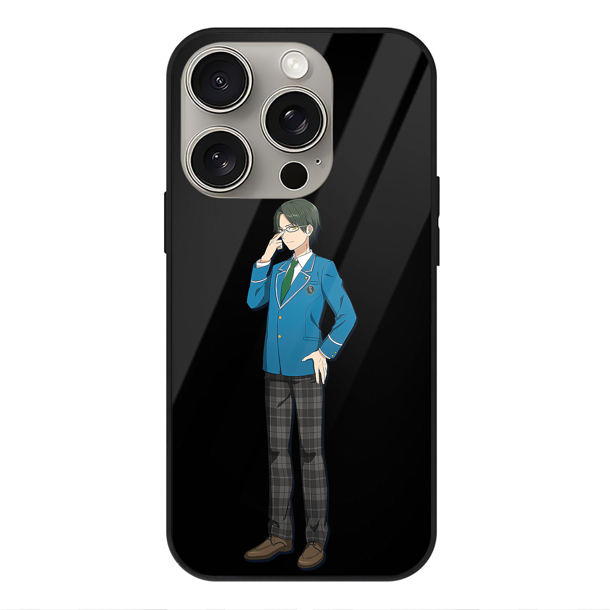 （画像用） あんさんぶるスターズ! Ensemble Stars 【iPhone15Pro対応】スマホケース 耐衝撃＆黄変防止 背面ガラス