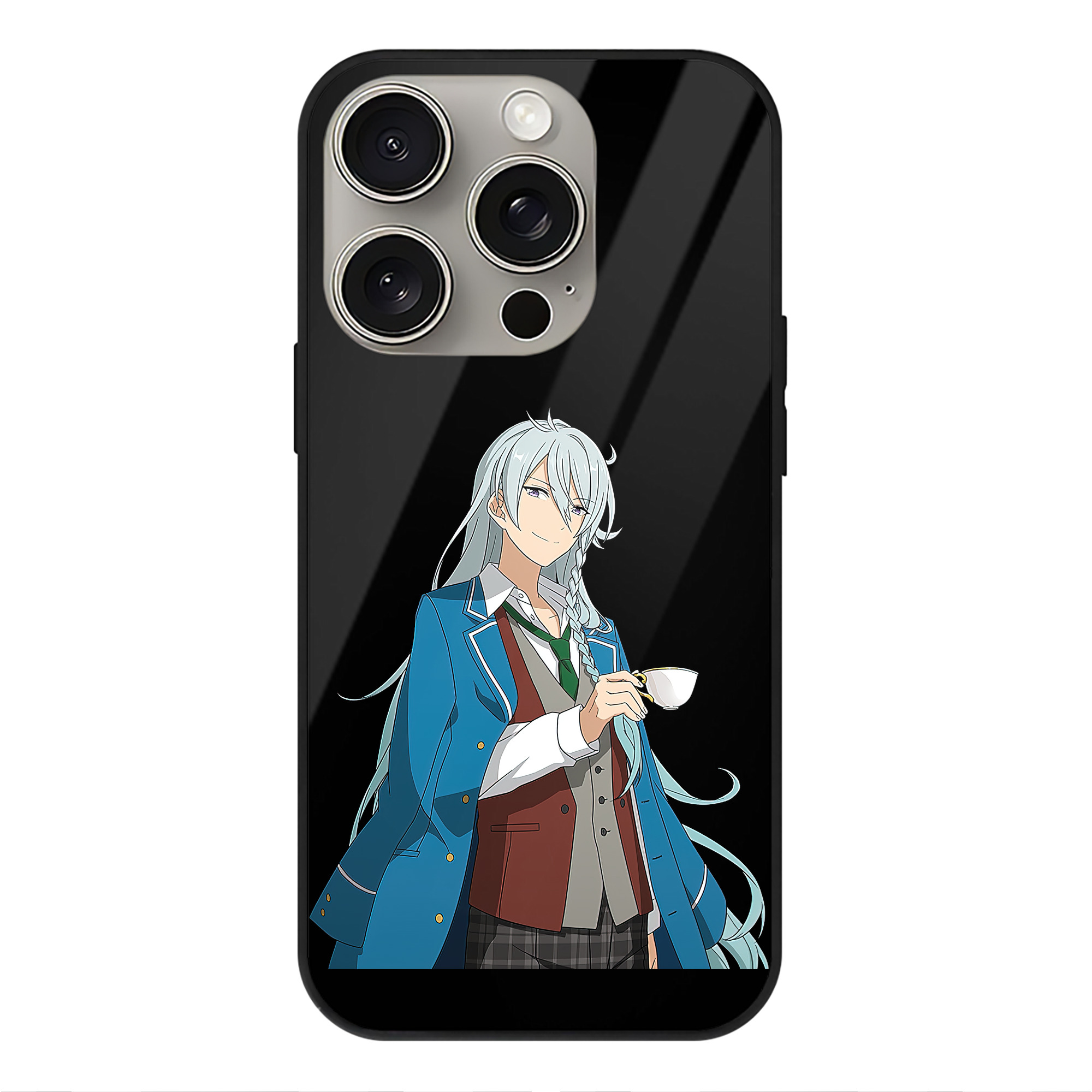 （画像用） あんさんぶるスターズ! Ensemble Stars 【iPhone15Pro対応】スマホケース 耐衝撃＆黄変防止 背面ガラス