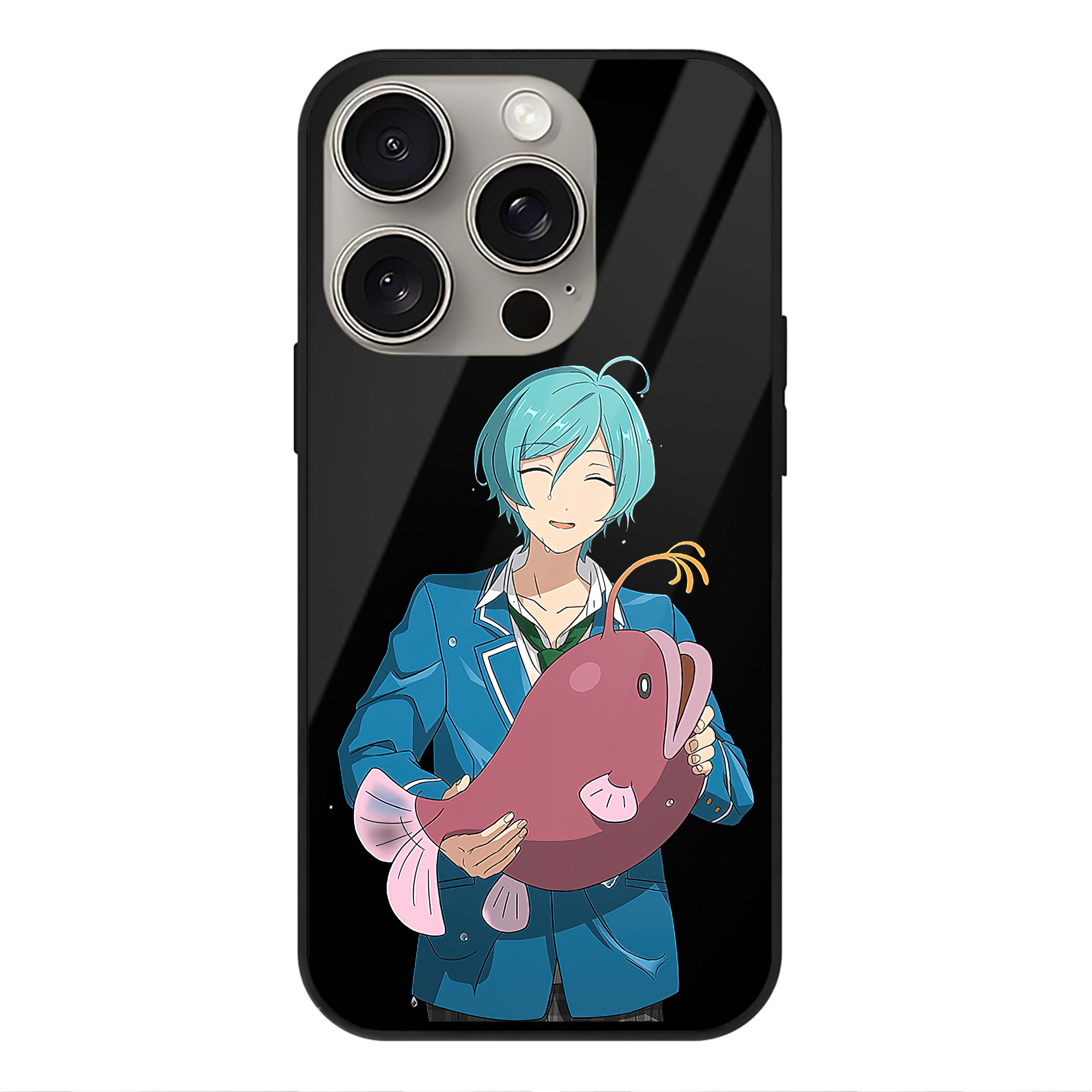（画像用） あんさんぶるスターズ! Ensemble Stars 【iPhone15Pro対応】スマホケース 耐衝撃＆黄変防止 背面ガラス