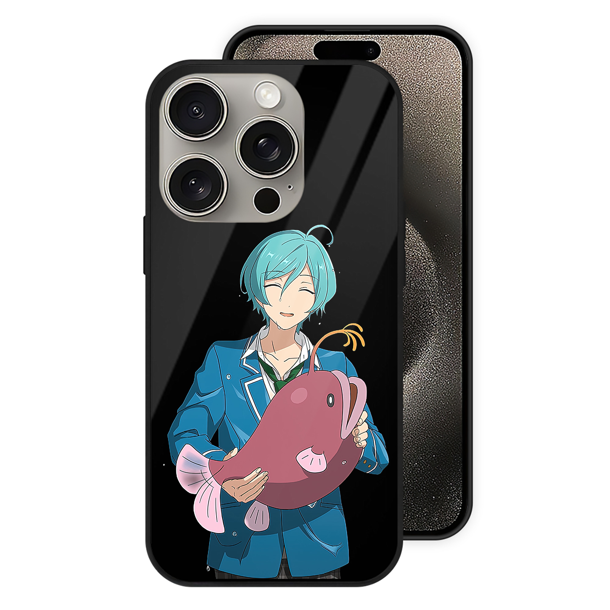 （画像用） あんさんぶるスターズ! Ensemble Stars 【iPhone15Pro対応】スマホケース 耐衝撃＆黄変防止 背面ガラス