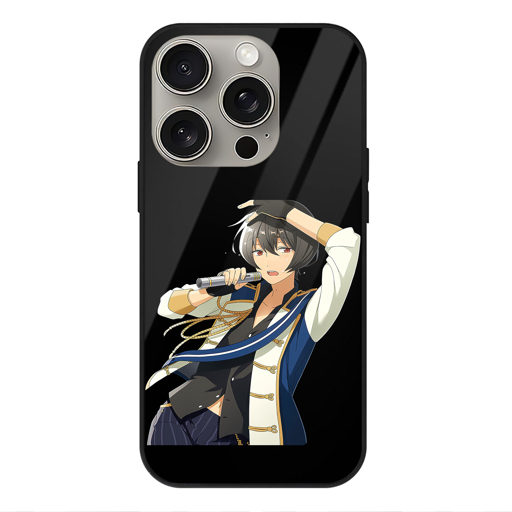 （画像用） あんさんぶるスターズ! Ensemble Stars 【iPhone15Pro対応】スマホケース 耐衝撃＆黄変防止 背面ガラス