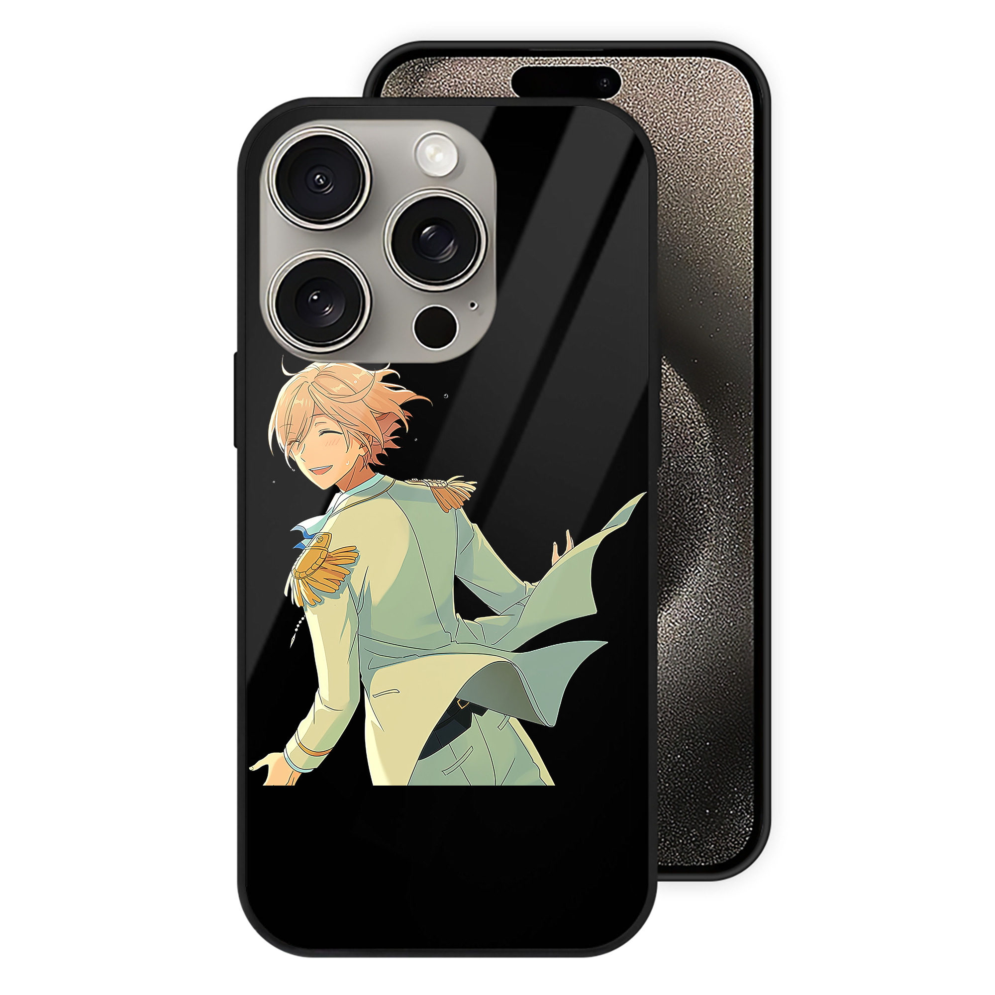 （画像用） あんさんぶるスターズ! Ensemble Stars 【iPhone15Pro対応】スマホケース 耐衝撃＆黄変防止 背面ガラス