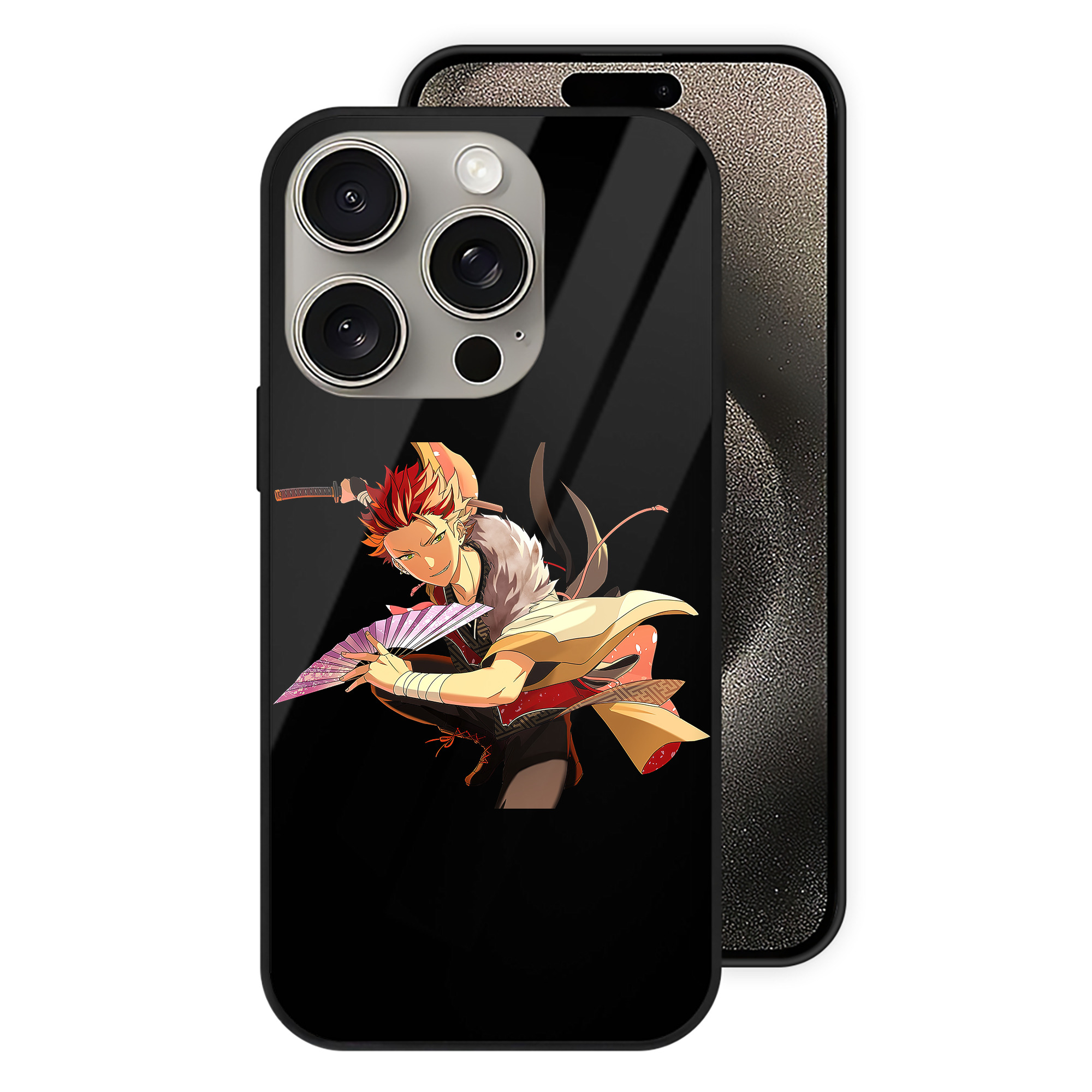 （画像用） あんさんぶるスターズ! Ensemble Stars 【iPhone15Pro対応】スマホケース 耐衝撃＆黄変防止 背面ガラス