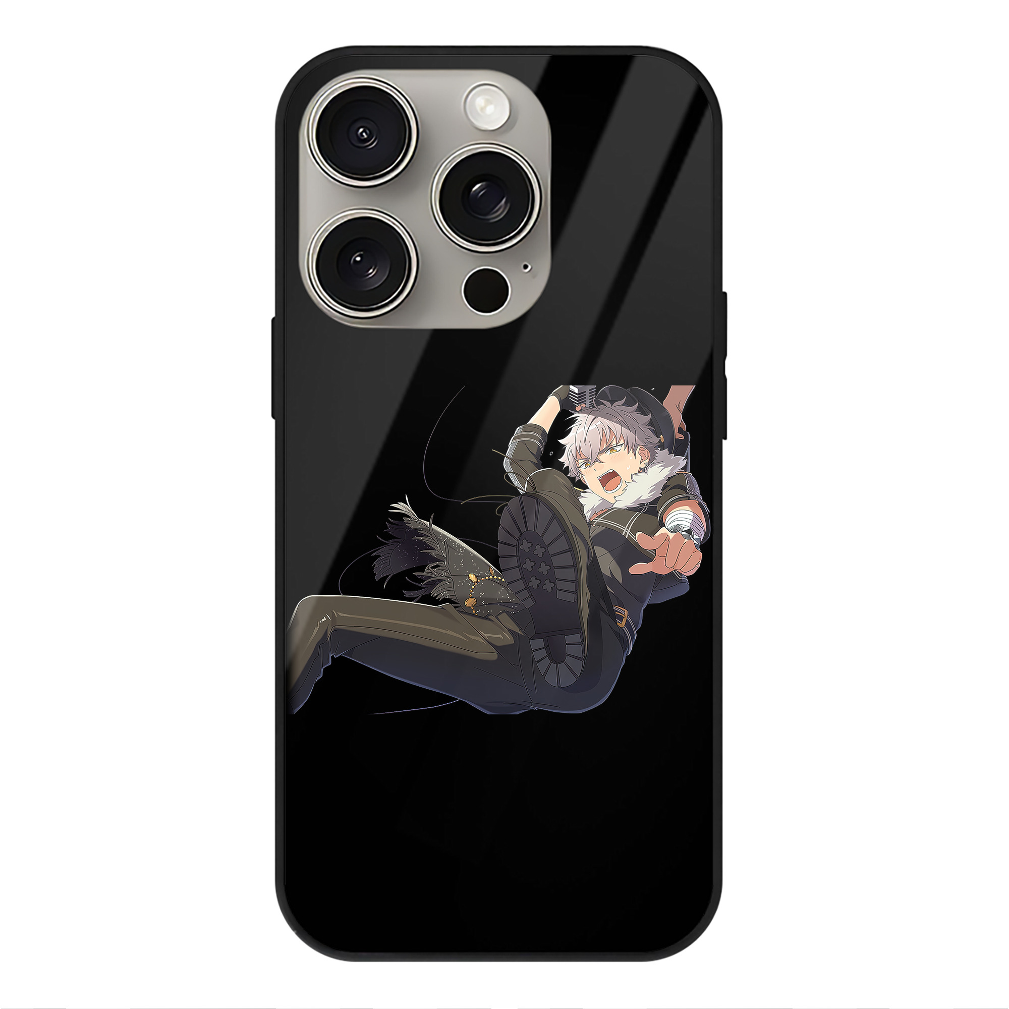 （画像用） あんさんぶるスターズ! Ensemble Stars 【iPhone15Pro対応】スマホケース 耐衝撃＆黄変防止 背面ガラス