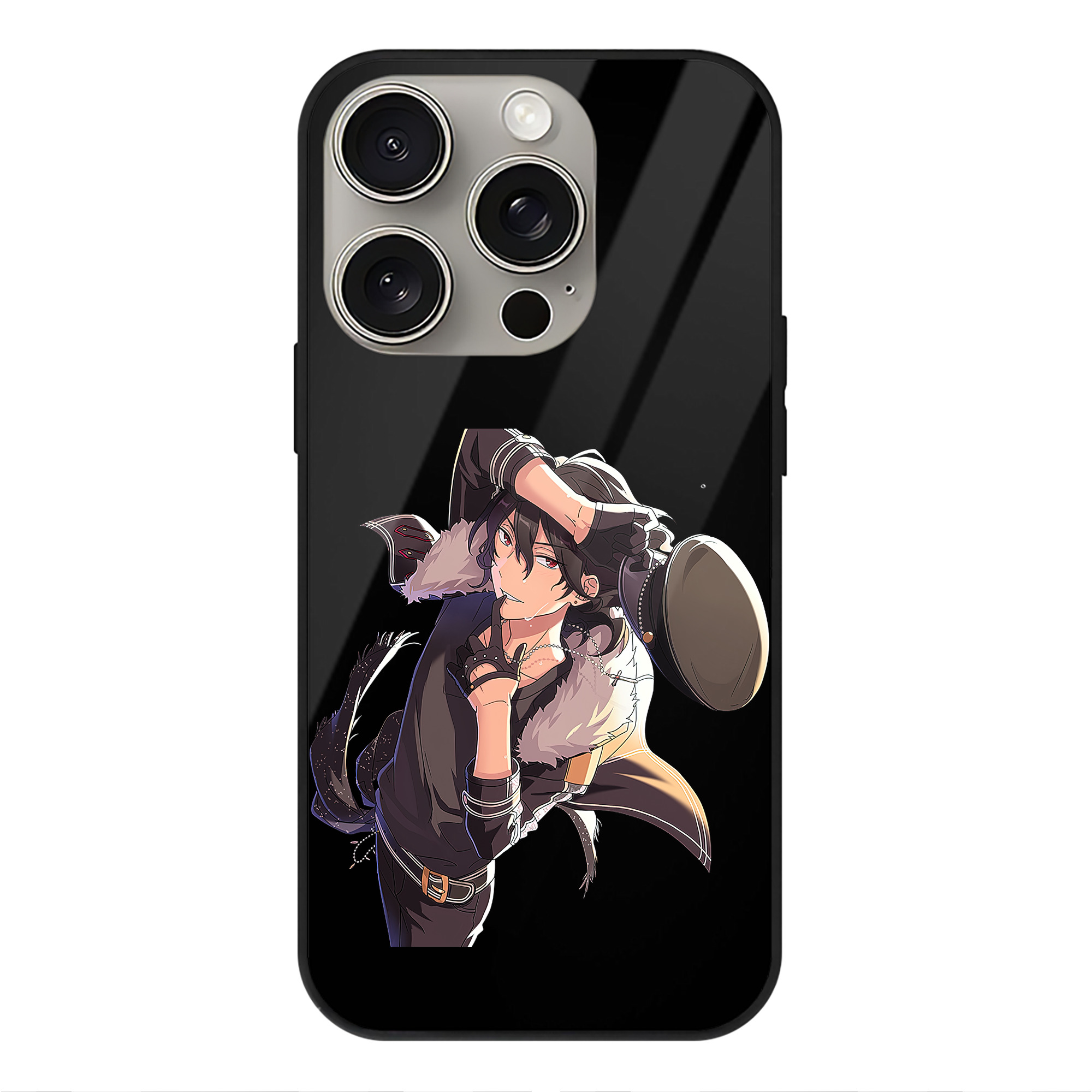 （画像用） あんさんぶるスターズ! Ensemble Stars 【iPhone15Pro対応】スマホケース 耐衝撃＆黄変防止 背面ガラス