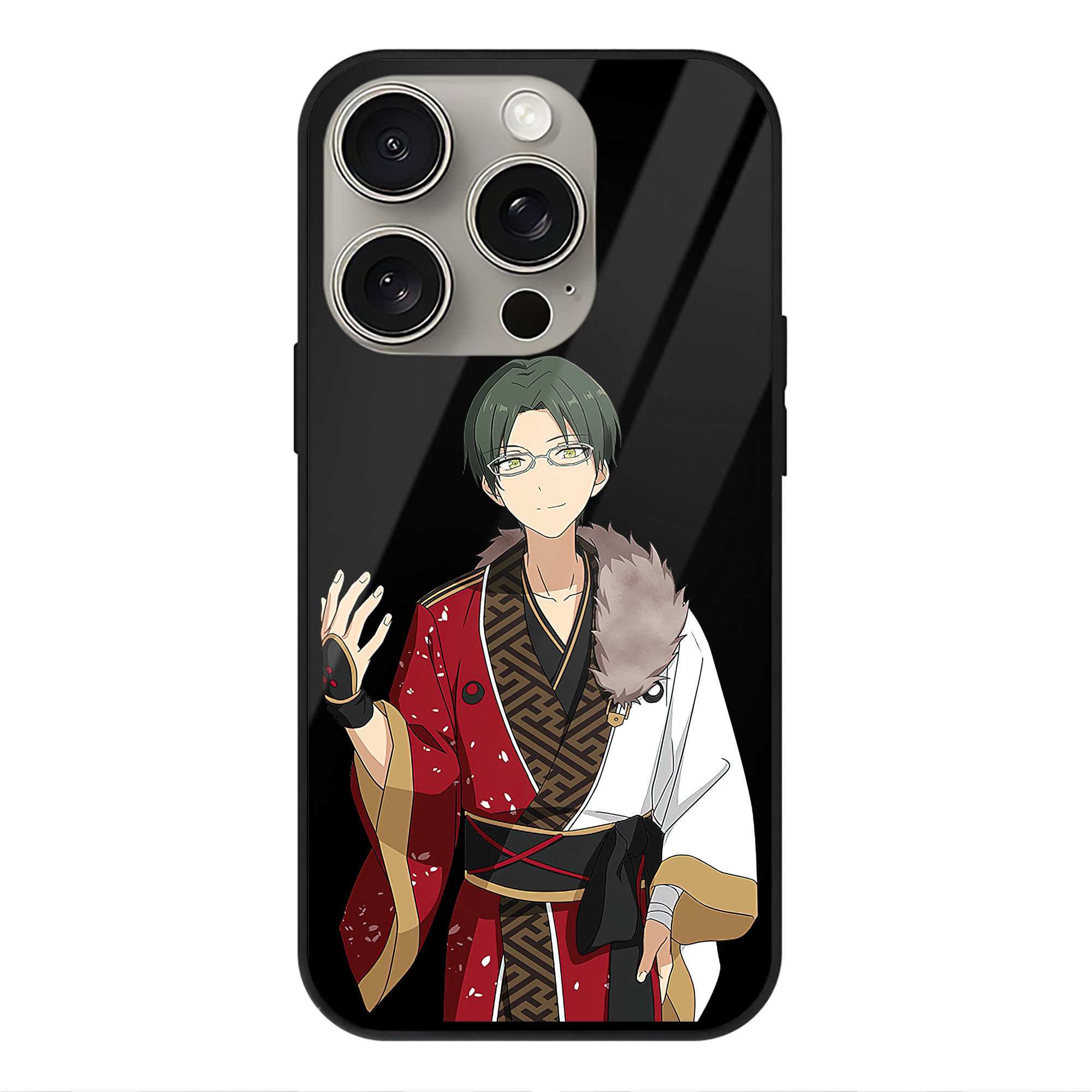 （画像用） あんさんぶるスターズ! Ensemble Stars 【iPhone15Pro対応】スマホケース 耐衝撃＆黄変防止 背面ガラス