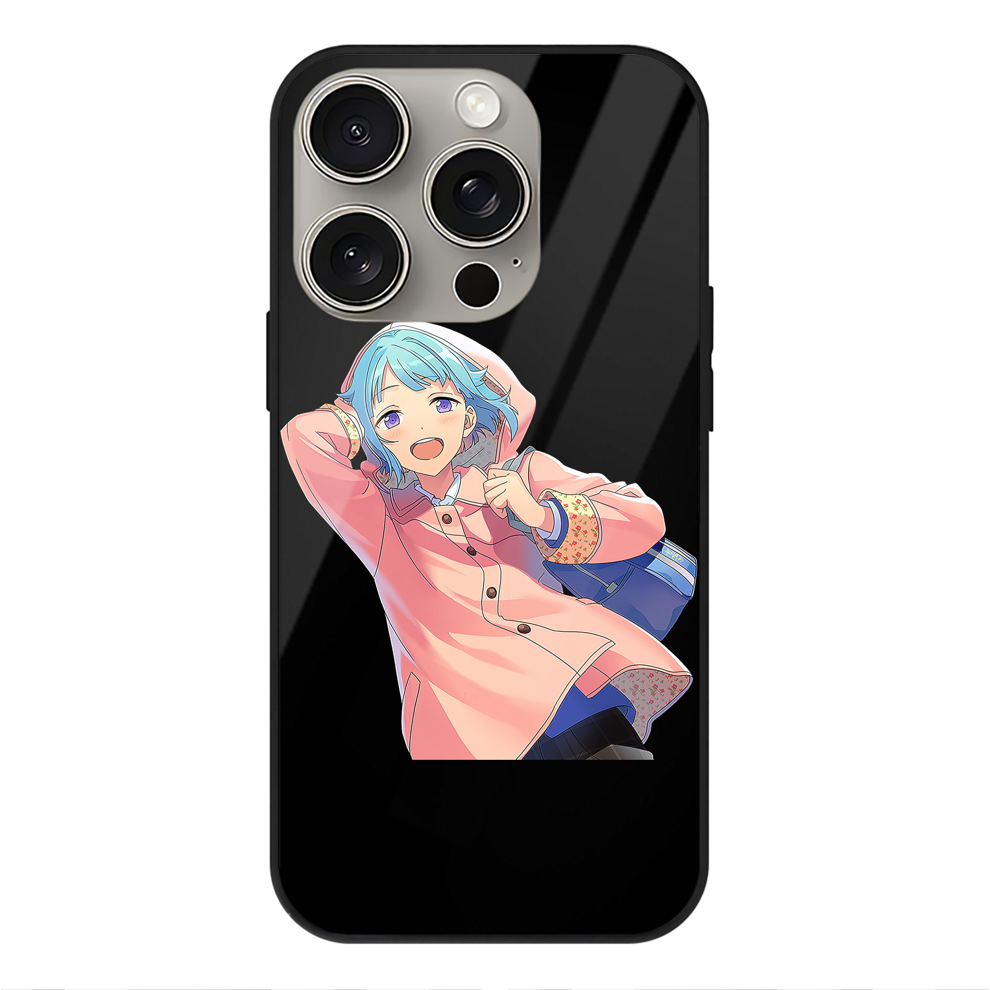 （画像用） あんさんぶるスターズ! Ensemble Stars 【iPhone15Pro対応】スマホケース 耐衝撃＆黄変防止 背面ガラス