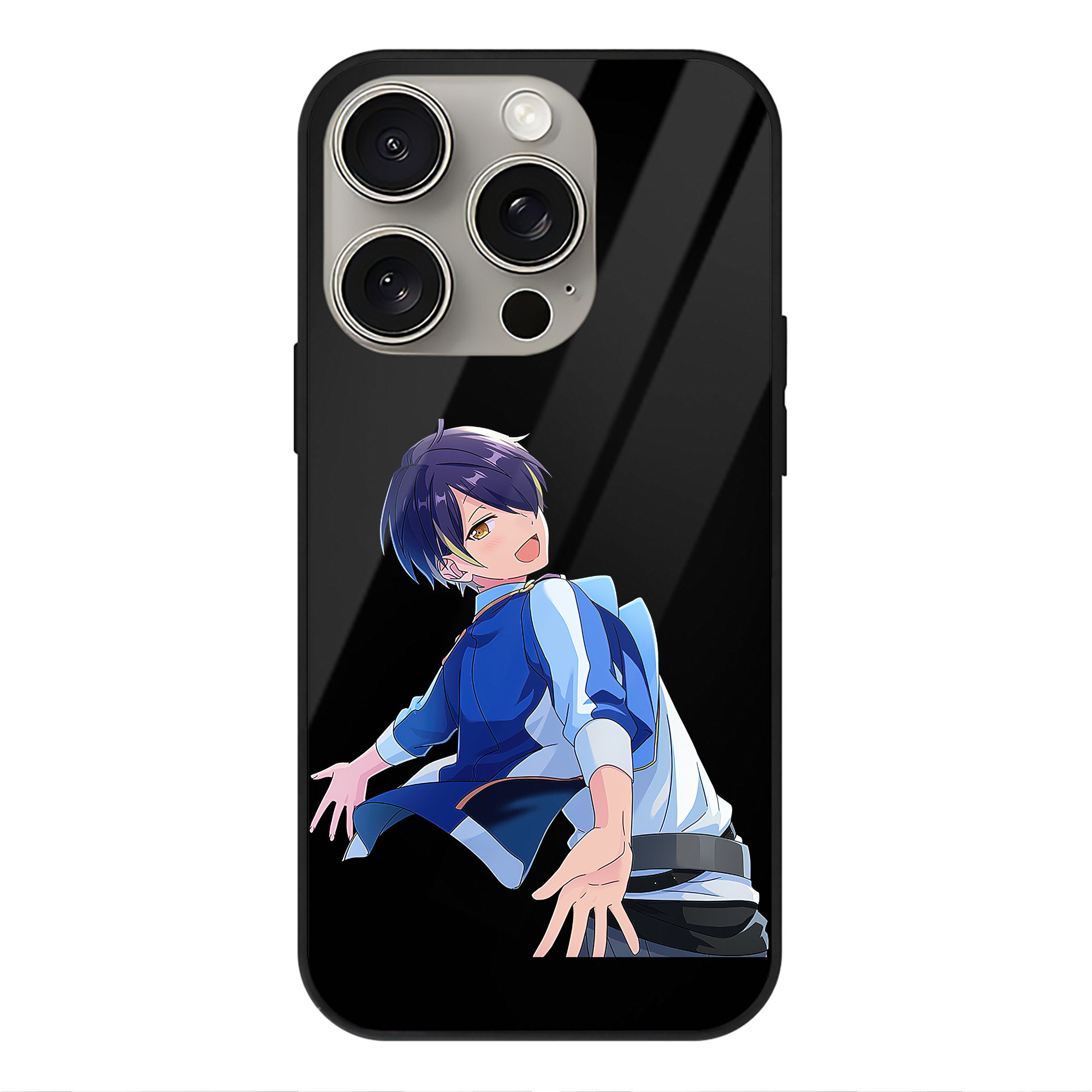 （画像用） あんさんぶるスターズ! Ensemble Stars 【iPhone15Pro対応】スマホケース 耐衝撃＆黄変防止 背面ガラス