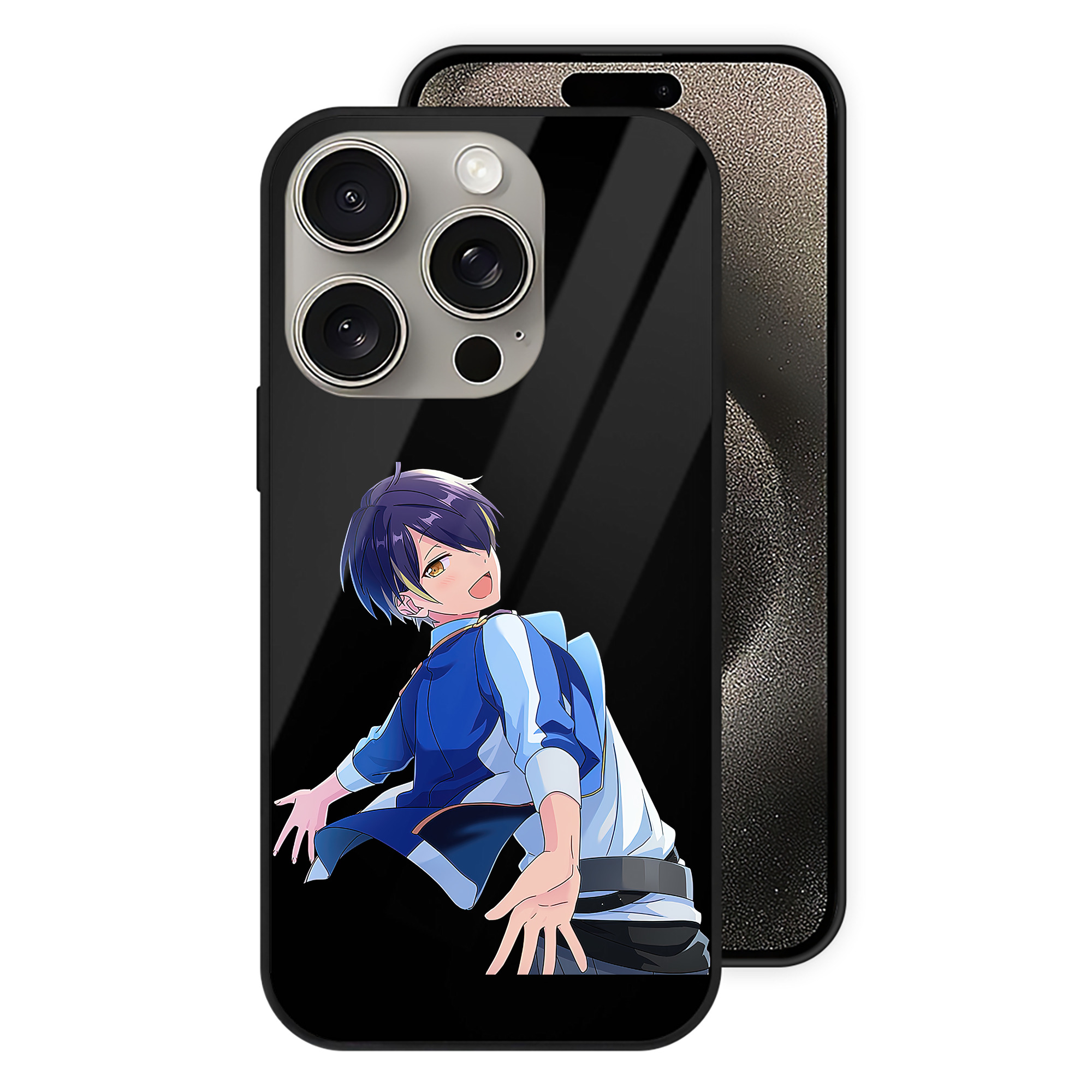 （画像用） あんさんぶるスターズ! Ensemble Stars 【iPhone15Pro対応】スマホケース 耐衝撃＆黄変防止 背面ガラス