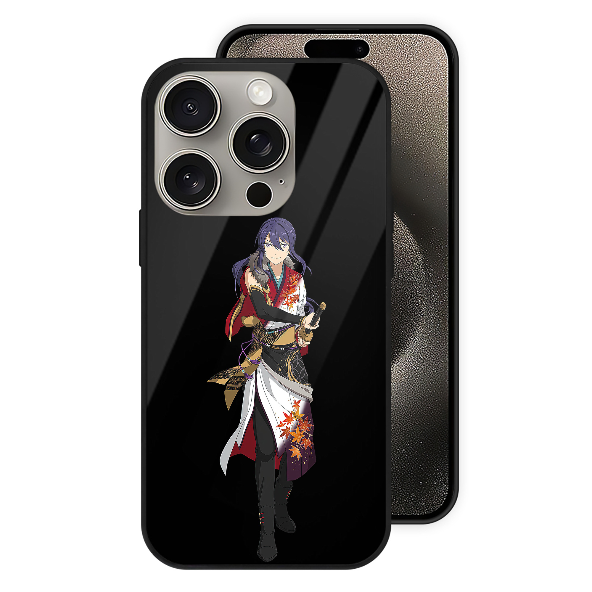 （画像用） あんさんぶるスターズ! Ensemble Stars 【iPhone15Pro対応】スマホケース 耐衝撃＆黄変防止 背面ガラス