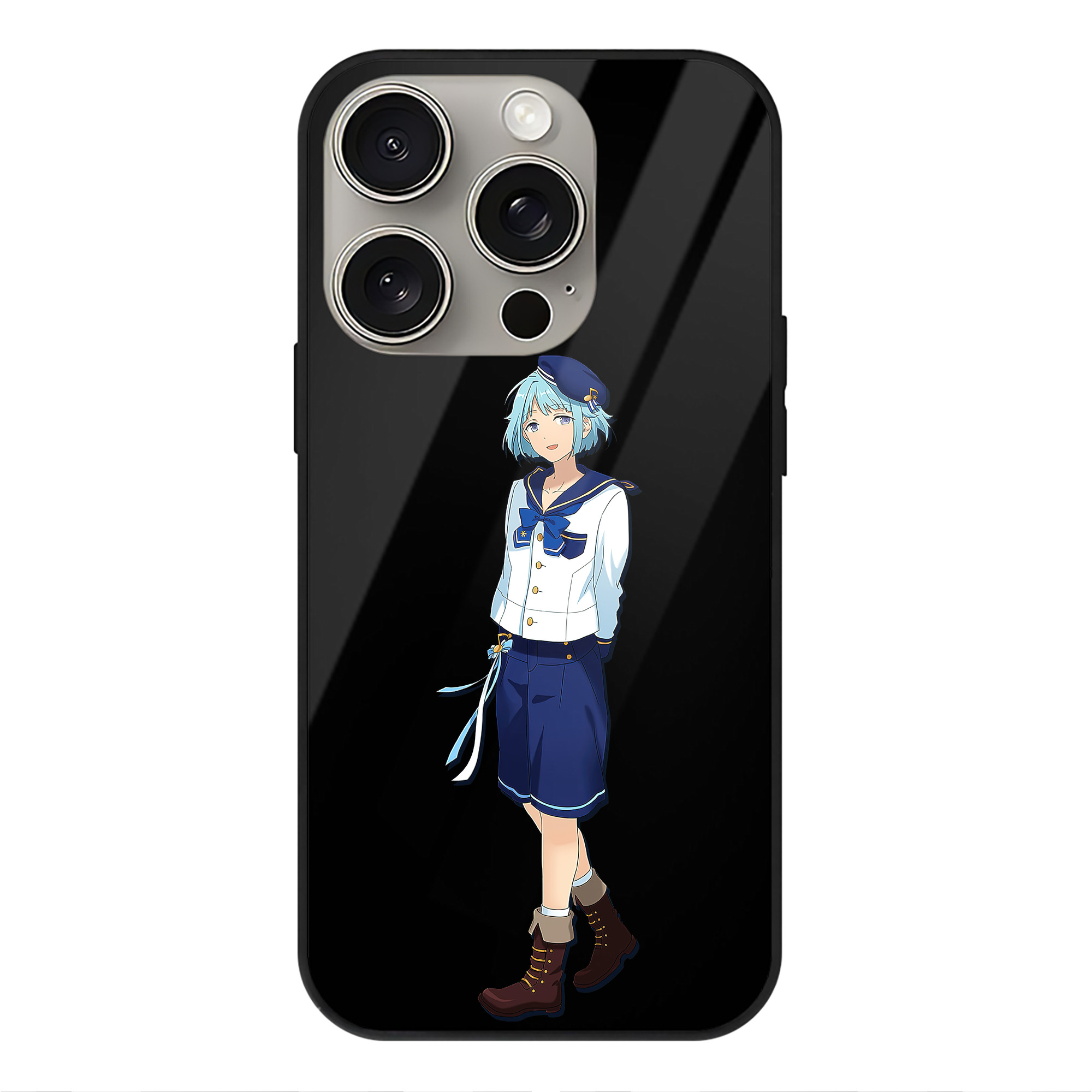 （画像用） あんさんぶるスターズ! Ensemble Stars 【iPhone15Pro対応】スマホケース 耐衝撃＆黄変防止 背面ガラス