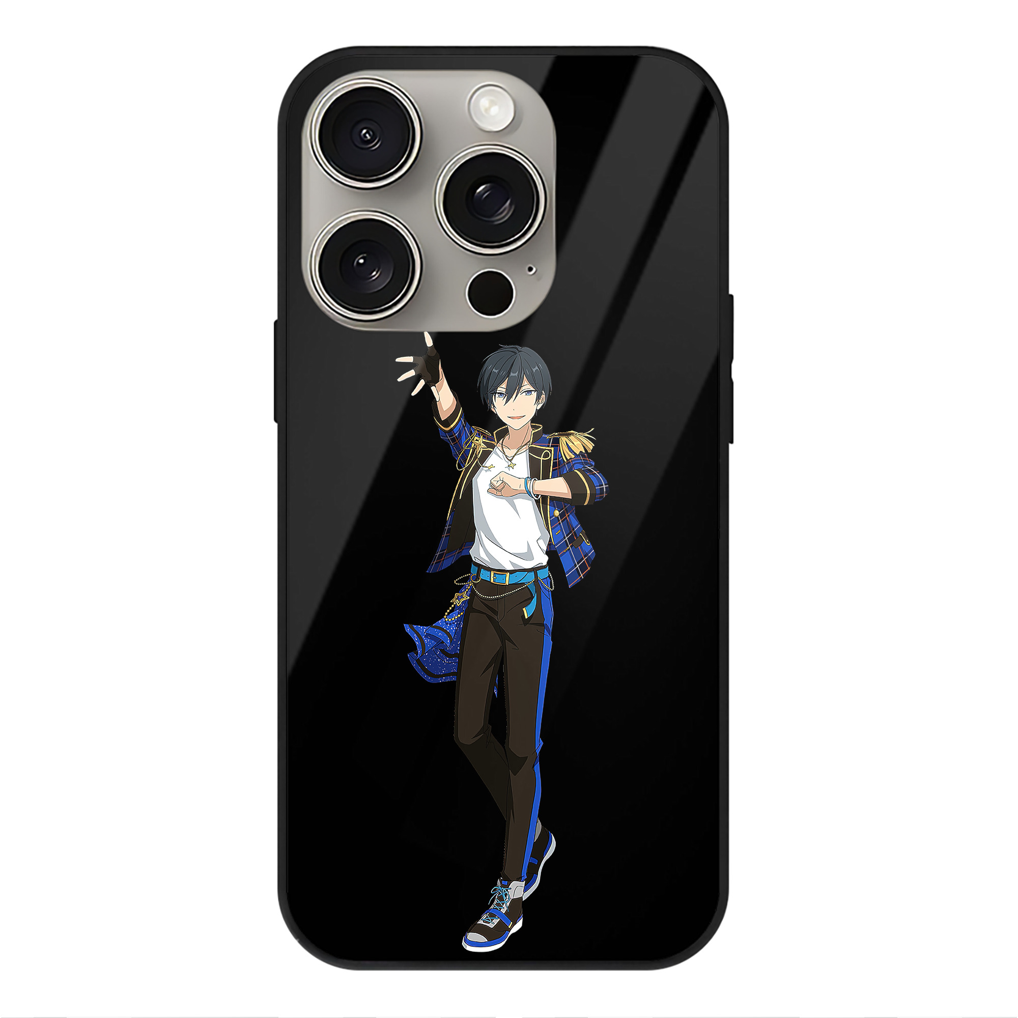 （画像用） あんさんぶるスターズ! Ensemble Stars 【iPhone15Pro対応】スマホケース 耐衝撃＆黄変防止 背面ガラス