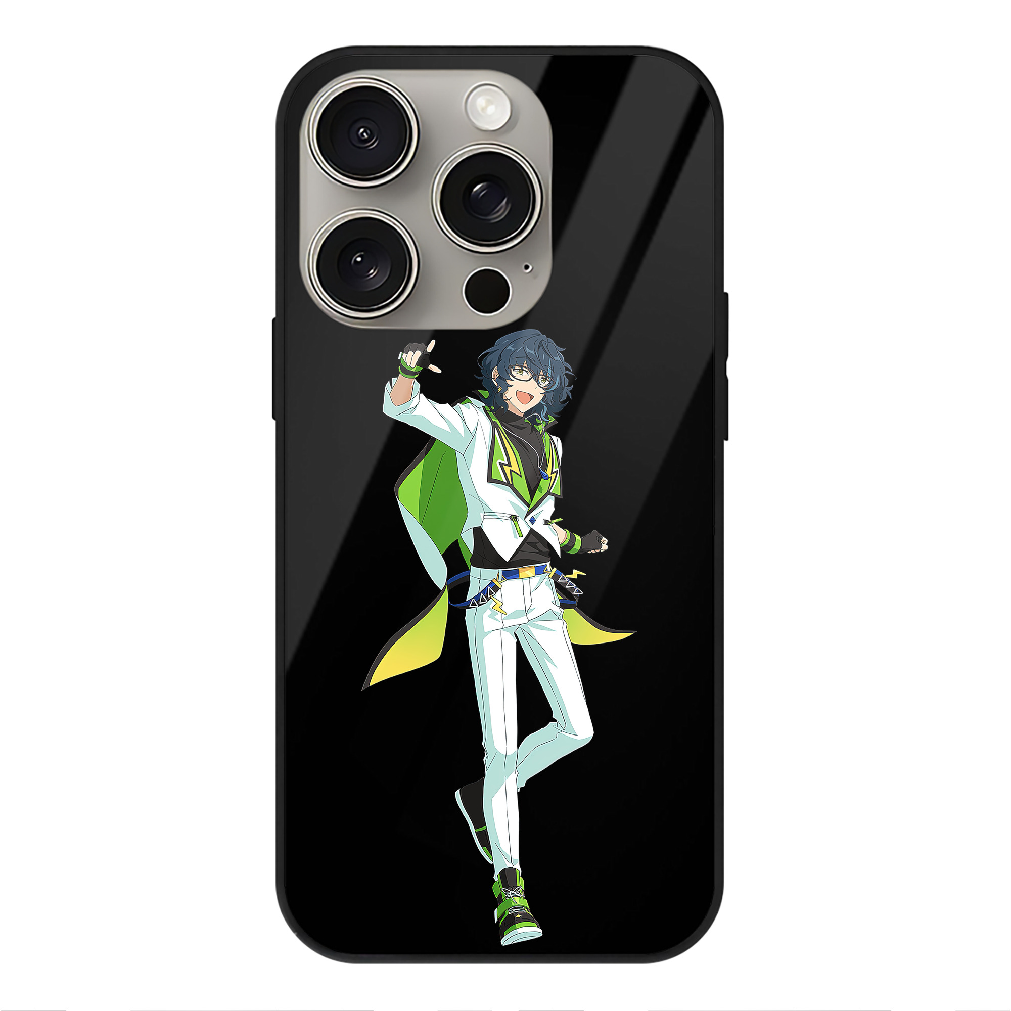 （画像用） あんさんぶるスターズ! Ensemble Stars 【iPhone15Pro対応】スマホケース 耐衝撃＆黄変防止 背面ガラス