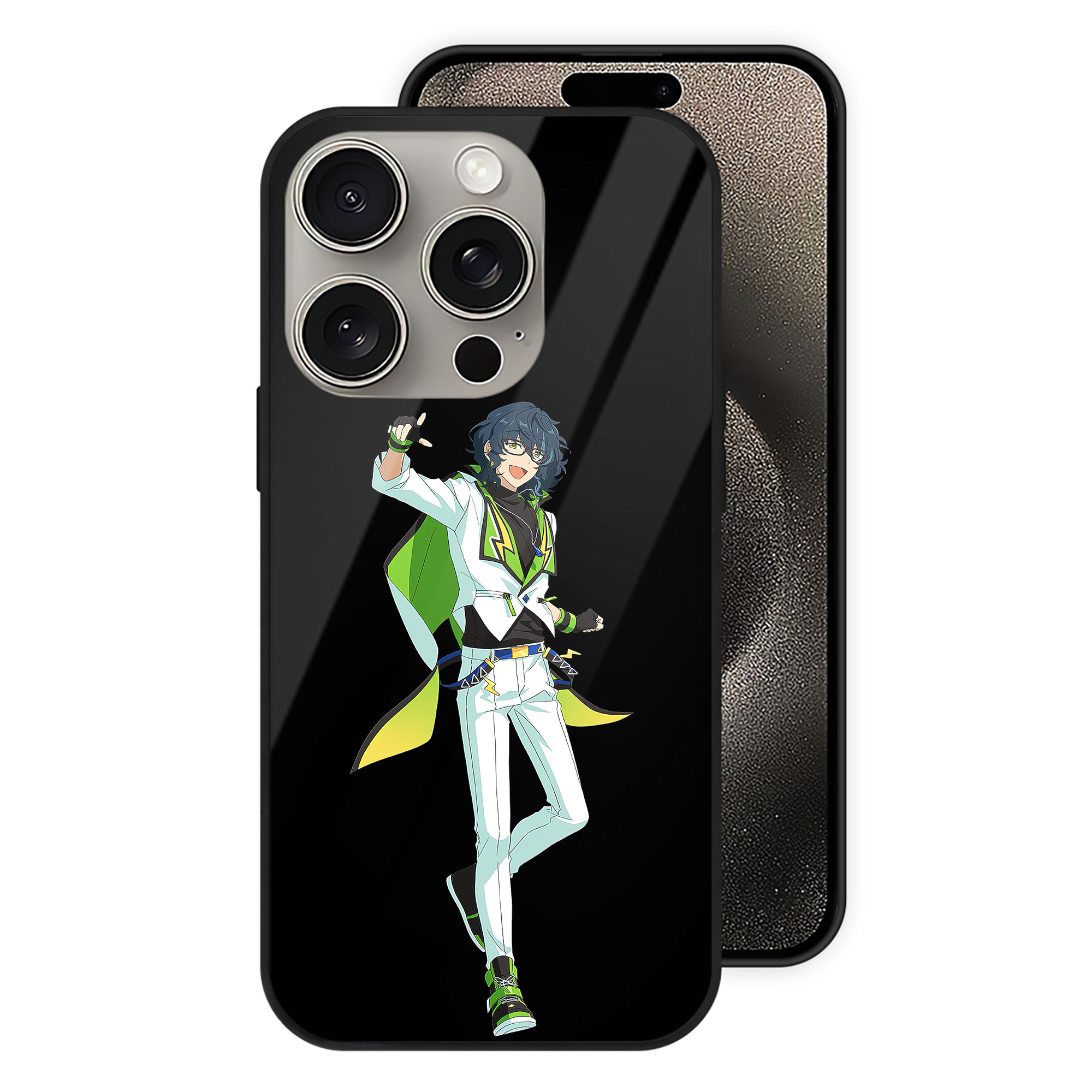 （画像用） あんさんぶるスターズ! Ensemble Stars 【iPhone15Pro対応】スマホケース 耐衝撃＆黄変防止 背面ガラス