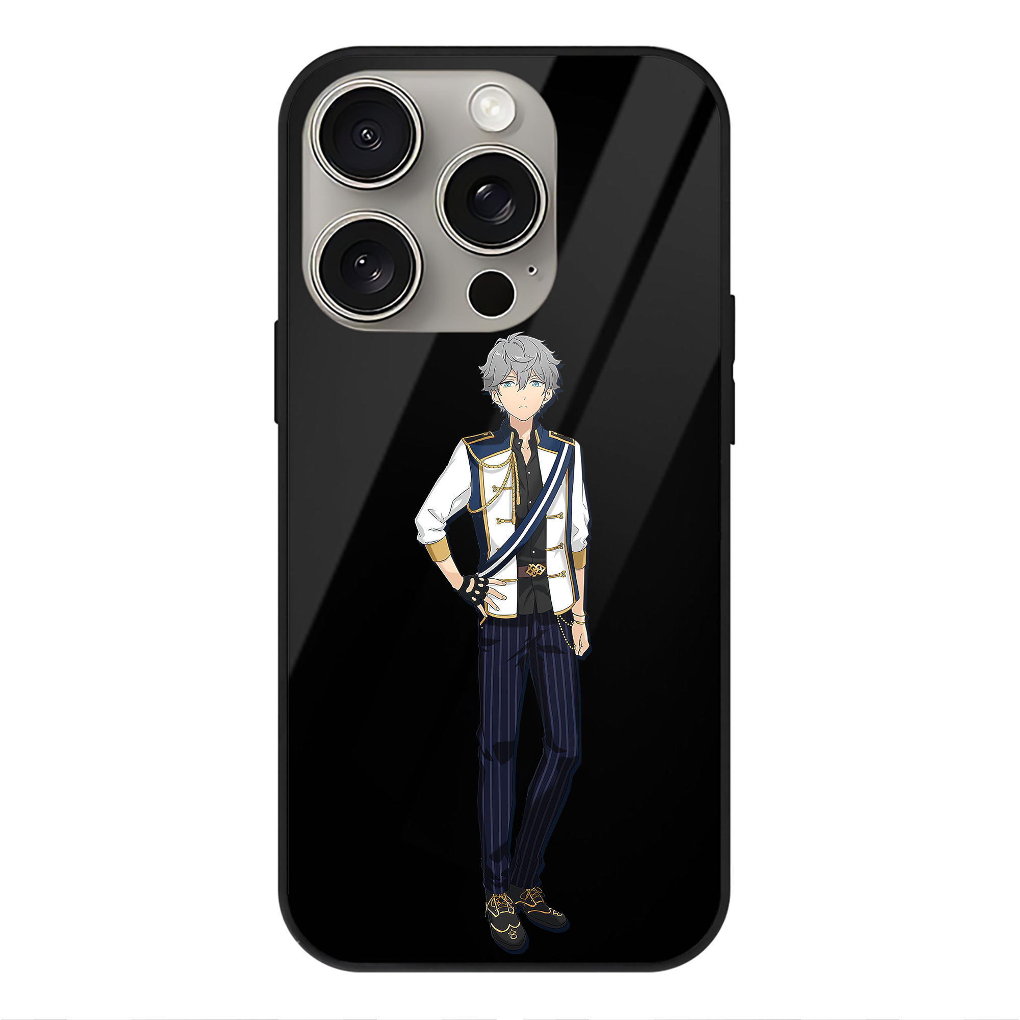 （画像用） あんさんぶるスターズ! Ensemble Stars 【iPhone15Pro対応】スマホケース 耐衝撃＆黄変防止 背面ガラス
