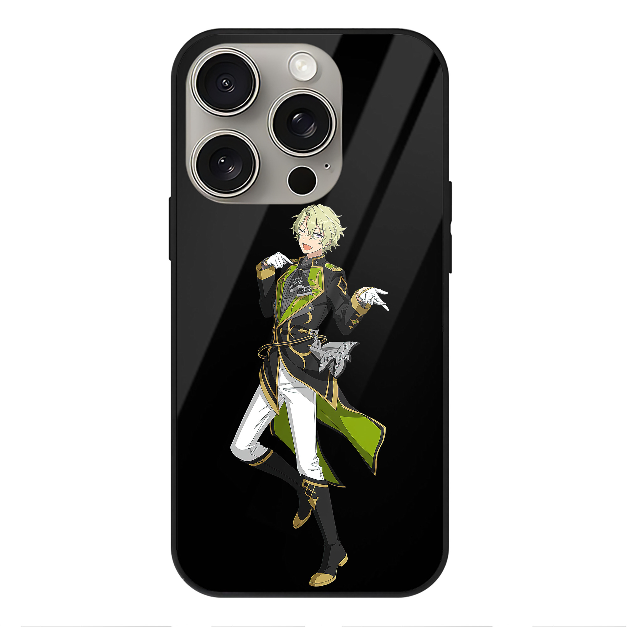 （画像用） あんさんぶるスターズ! Ensemble Stars 【iPhone15Pro対応】スマホケース 耐衝撃＆黄変防止 背面ガラス